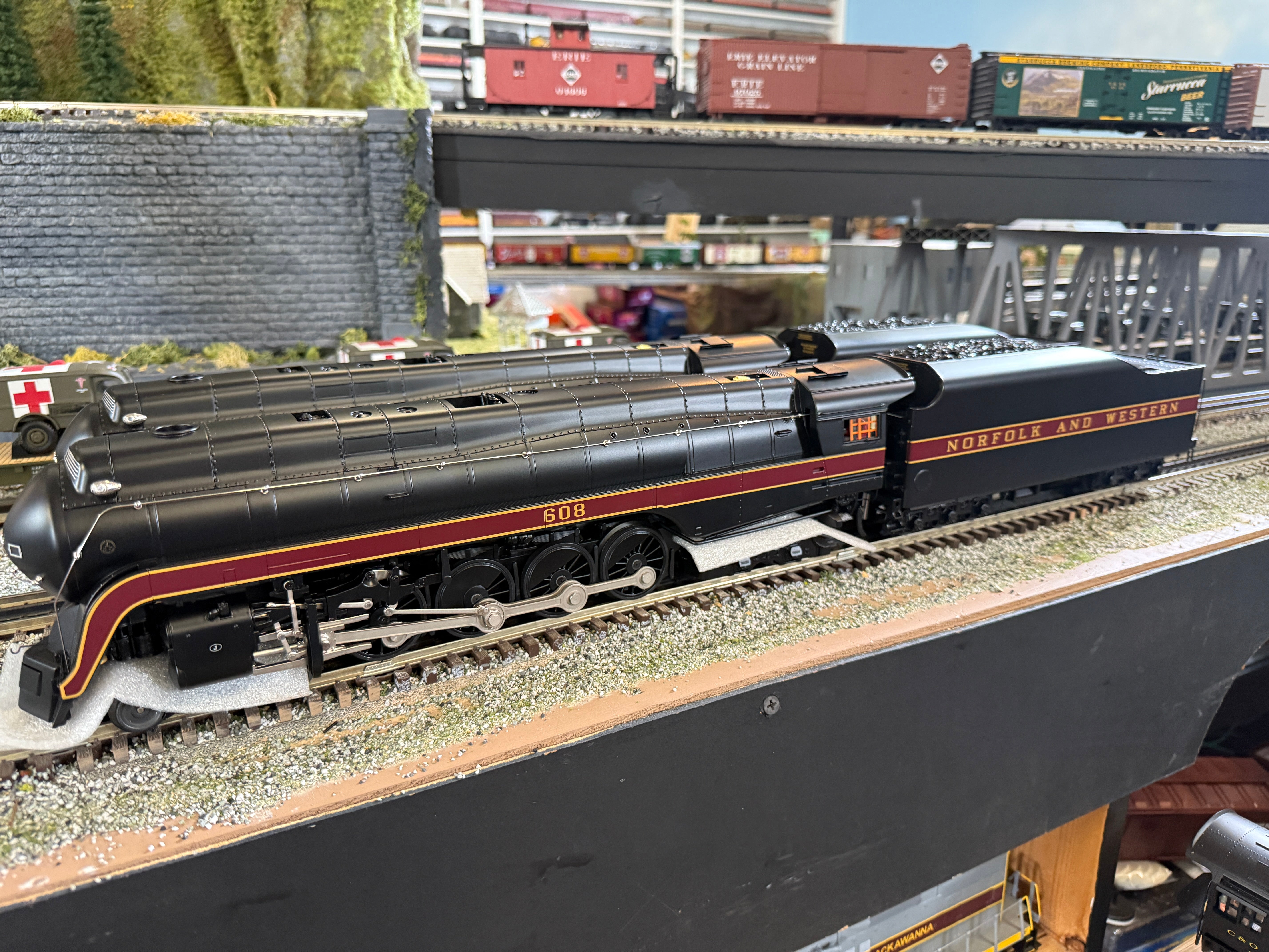 MTH 20-3951-1 - 4-8-4 J Steam Locomotive "Norfolk & Western" #613 w/ PS3
