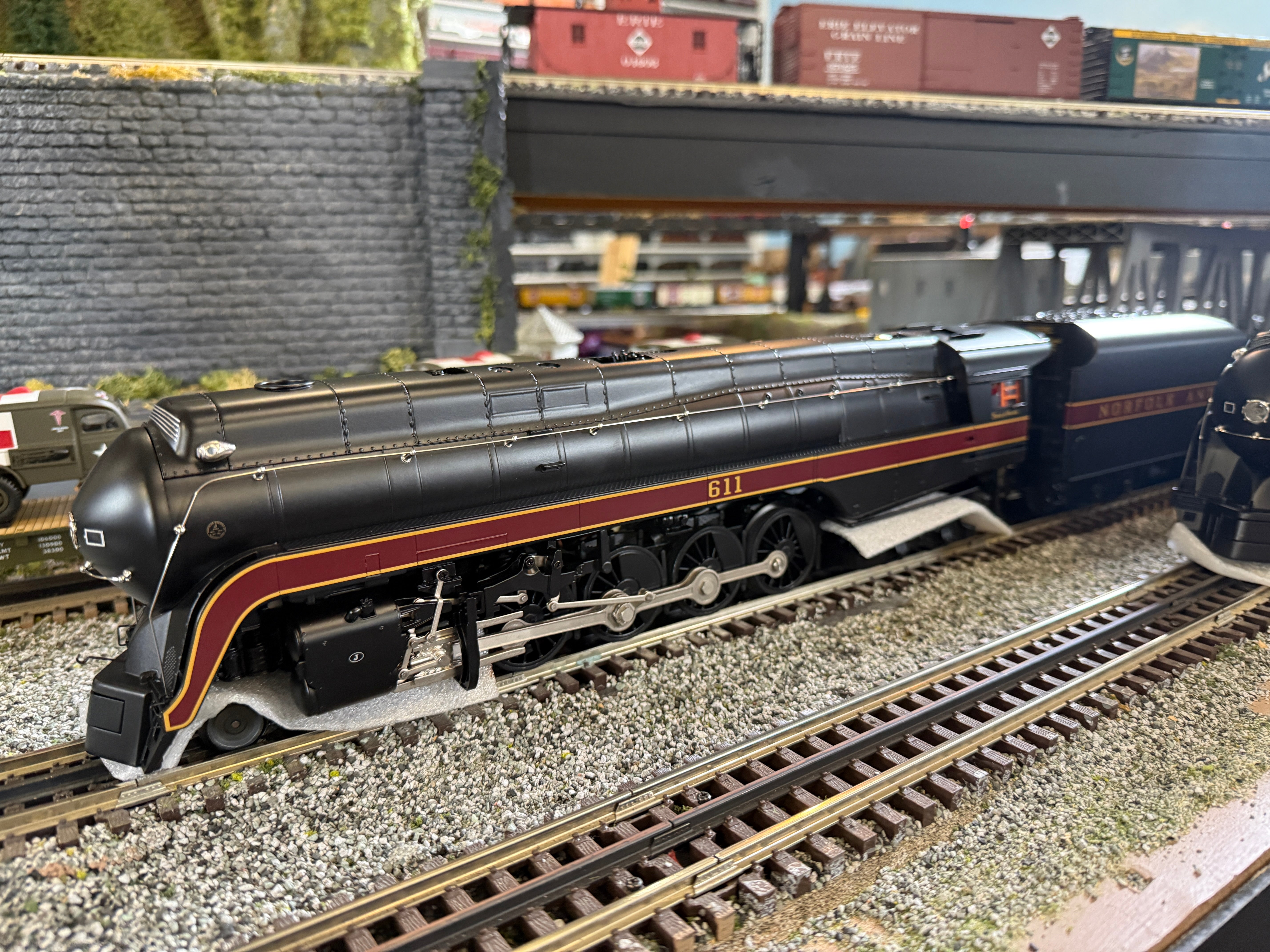 MTH 20-3947-1 - 4-8-4 J Steam Locomotive "Norfolk & Western" #611 w/ PS3 (Spirit of Roanoke)