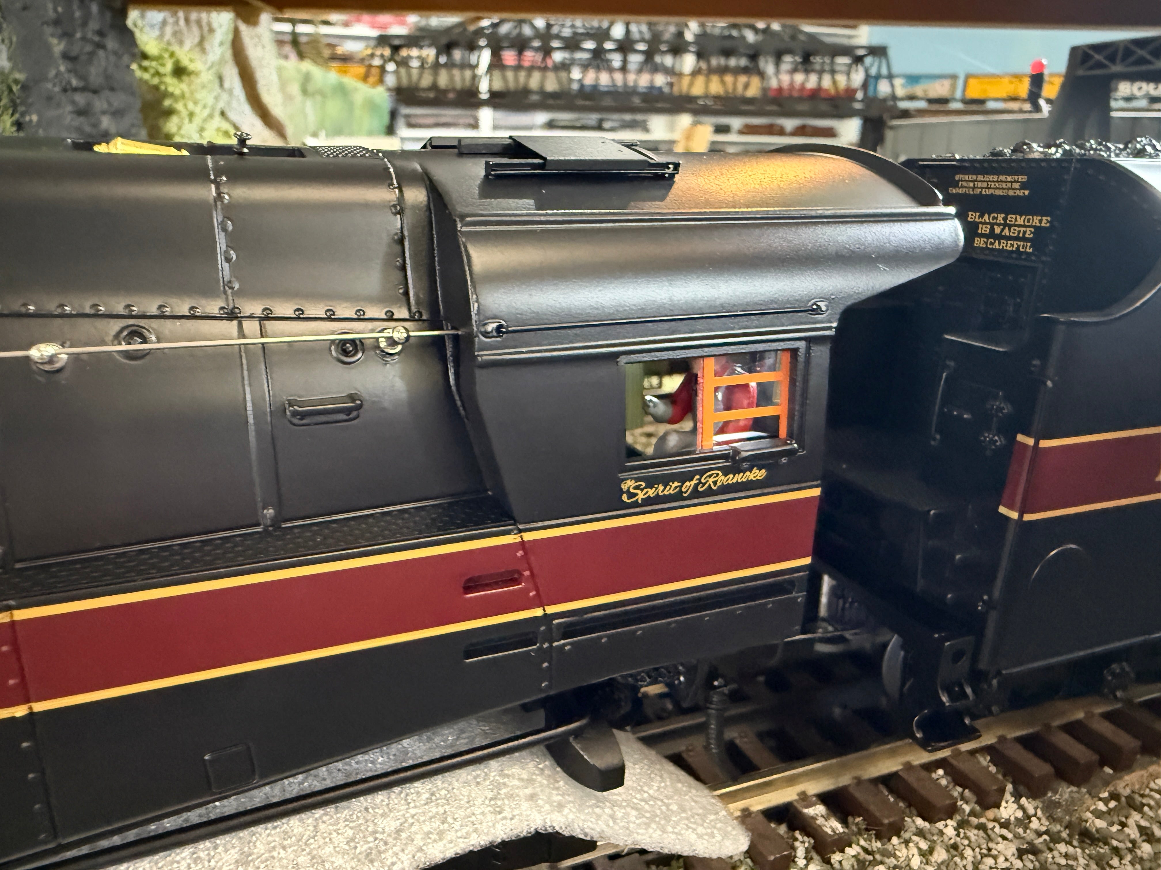 MTH 20-3947-1 - 4-8-4 J Steam Locomotive "Norfolk & Western" #611 w/ PS3 (Spirit of Roanoke)