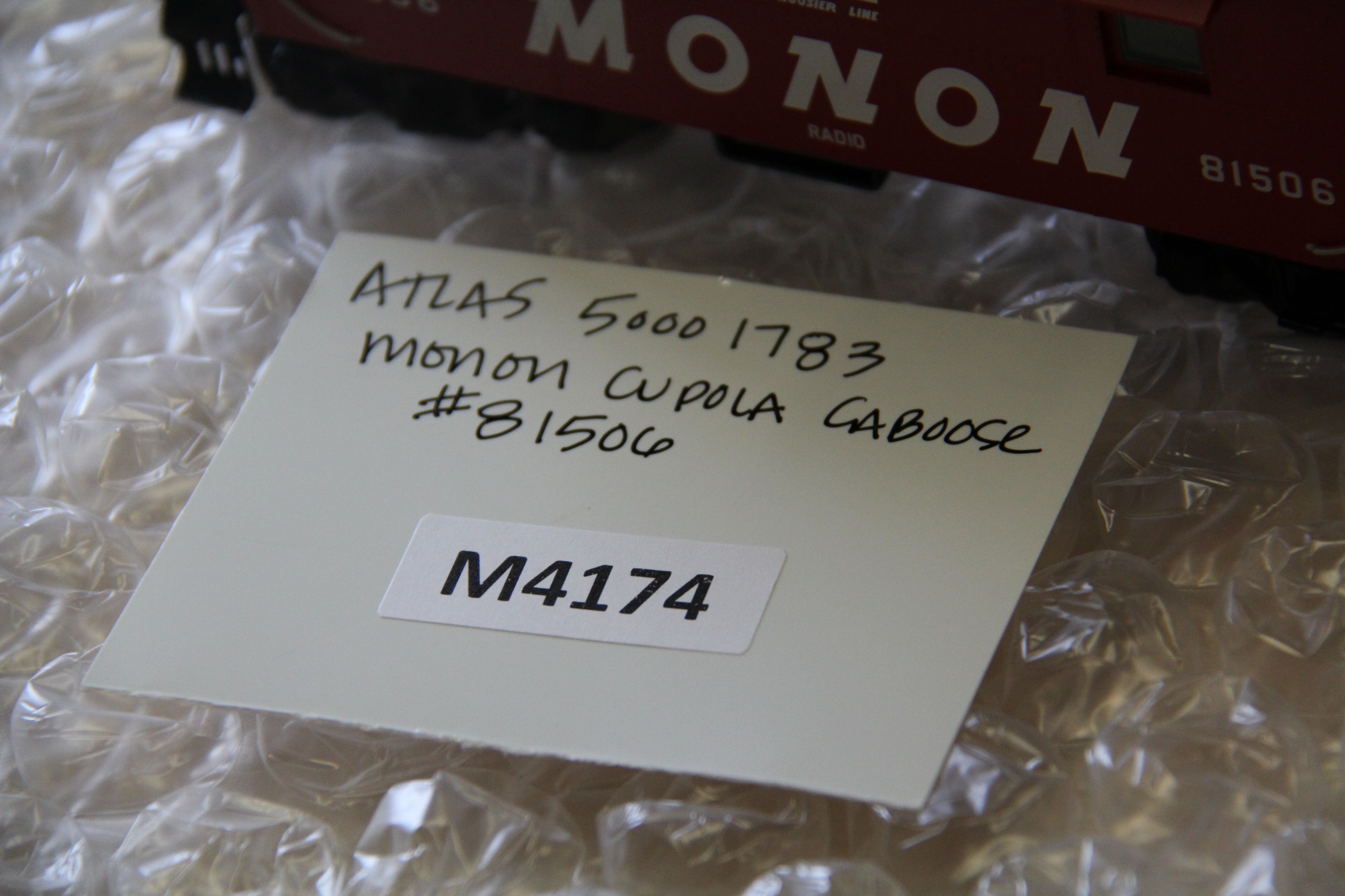 Atlas #50001783 Monon Cupola Caboose-Second hand-M4174