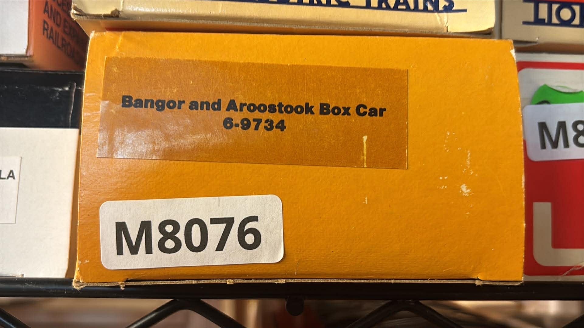 Lionel 6-9734 Banger and Aroostook Box Car-Second hand-M8076