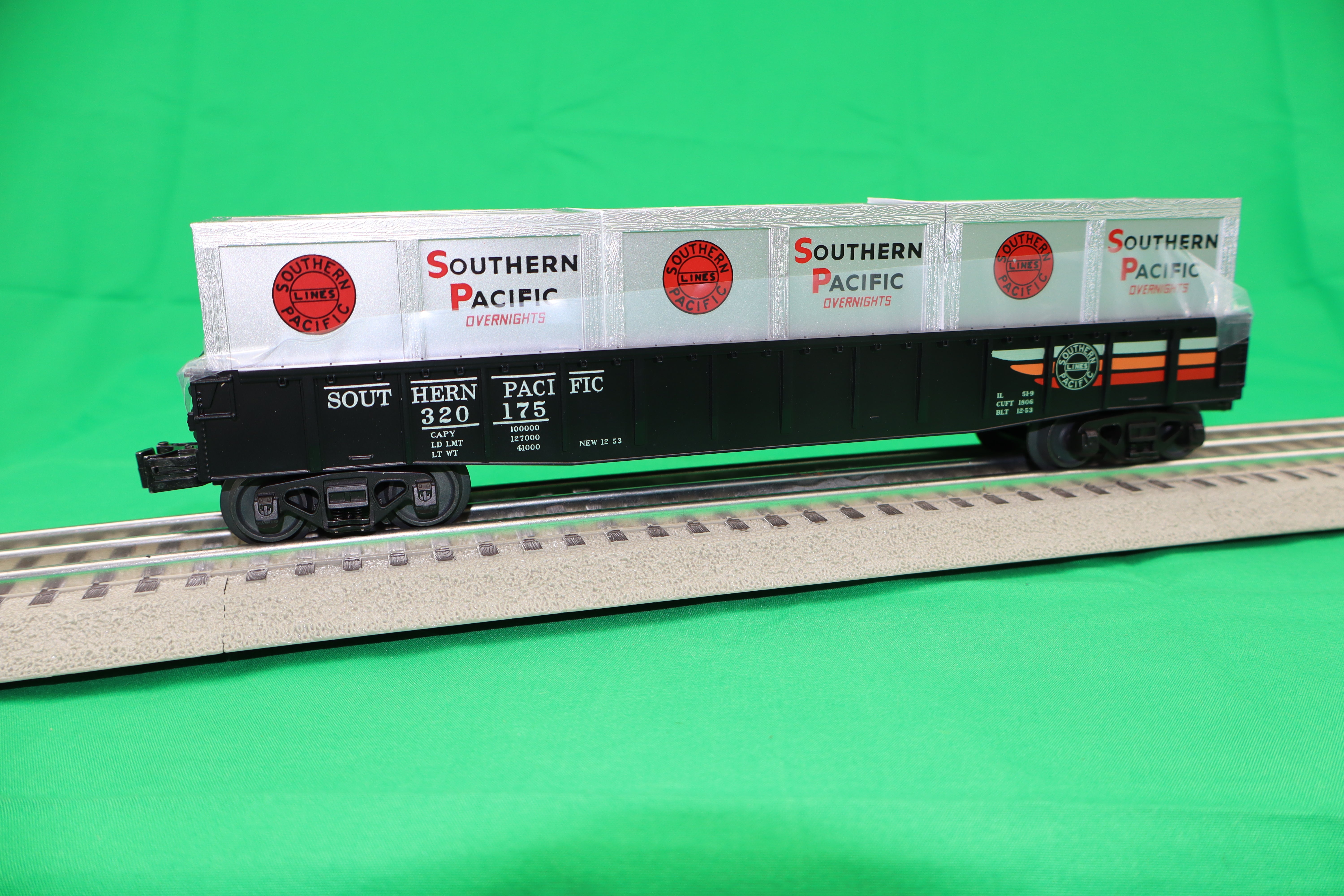 MTH 30-72253 - Gondola Car "Southern Pacific" #320175 w/ Crates