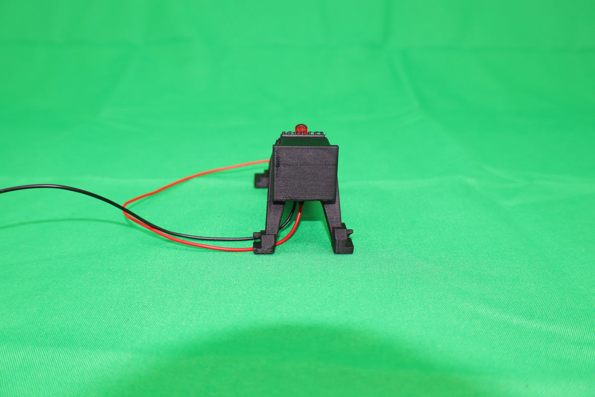 K & R Custom Models #9010 - Lit Bumper w/ LED Lower Back - MrMuffin'sTrains