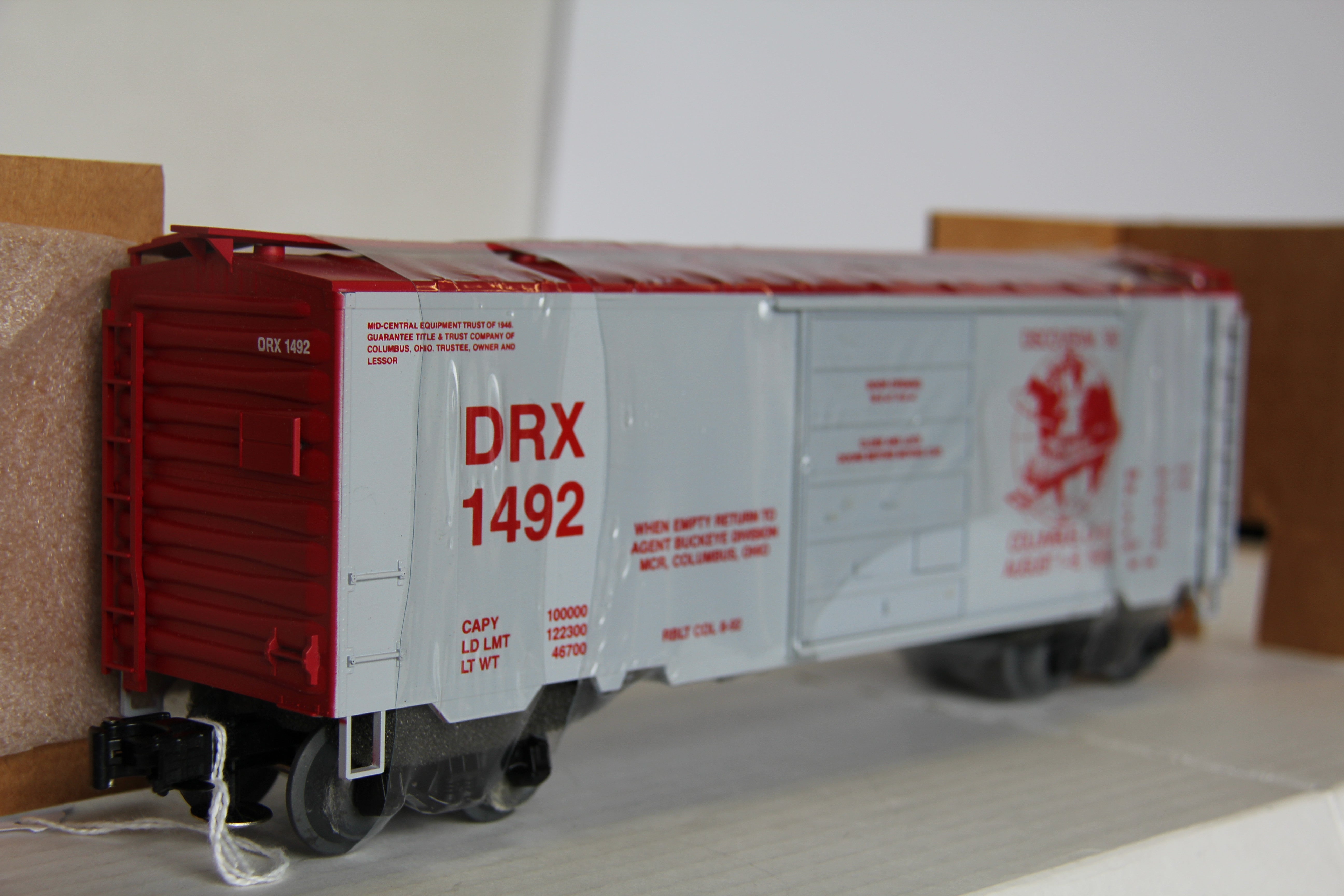 Weaver Discoverail '92 NMRA Convention PS-1 Boxcar-Second hand-M4212