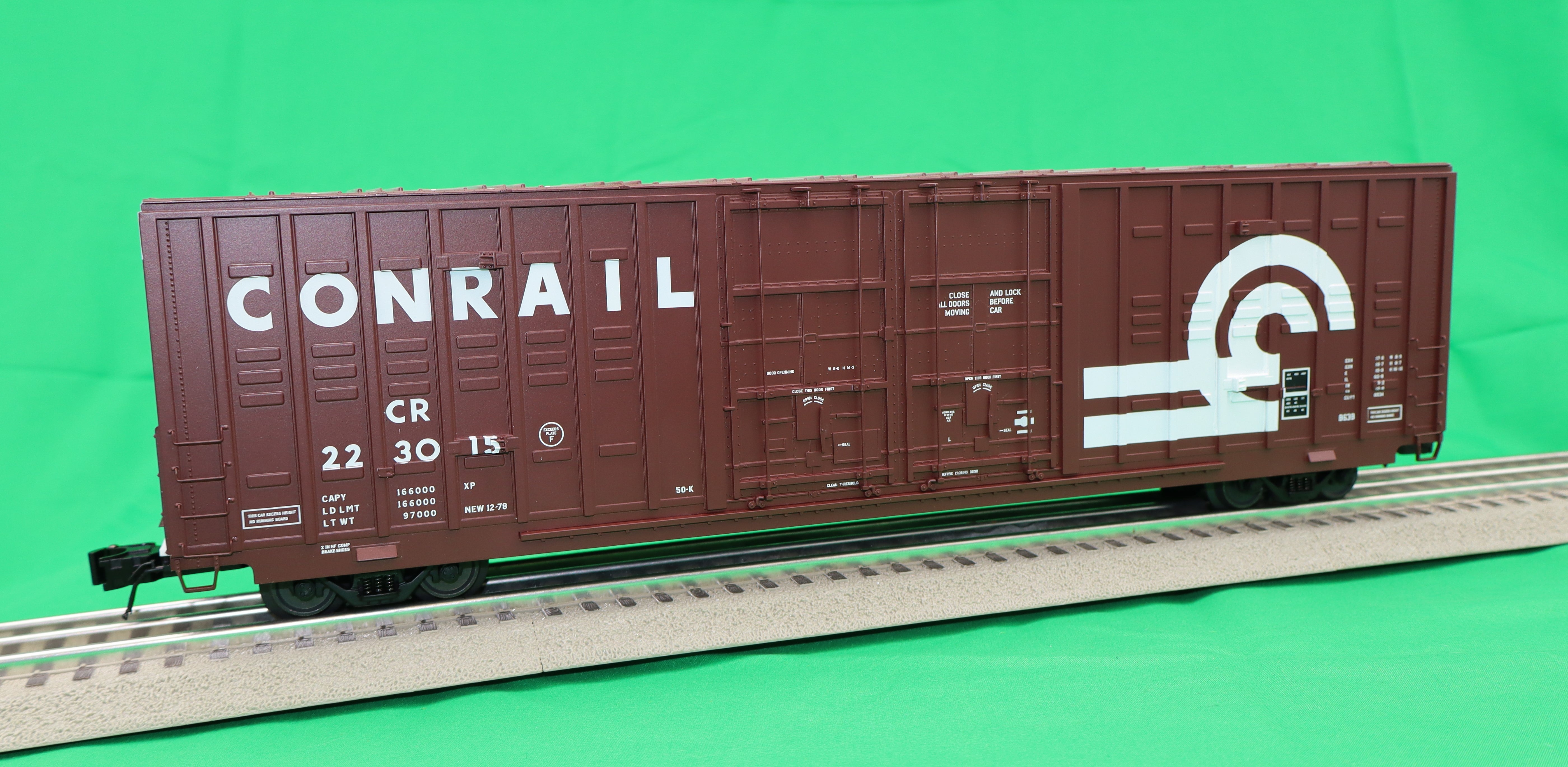 Atlas O 3001447 - Master - Berwick 60' Hy-Cube Boxcar "Conrail"