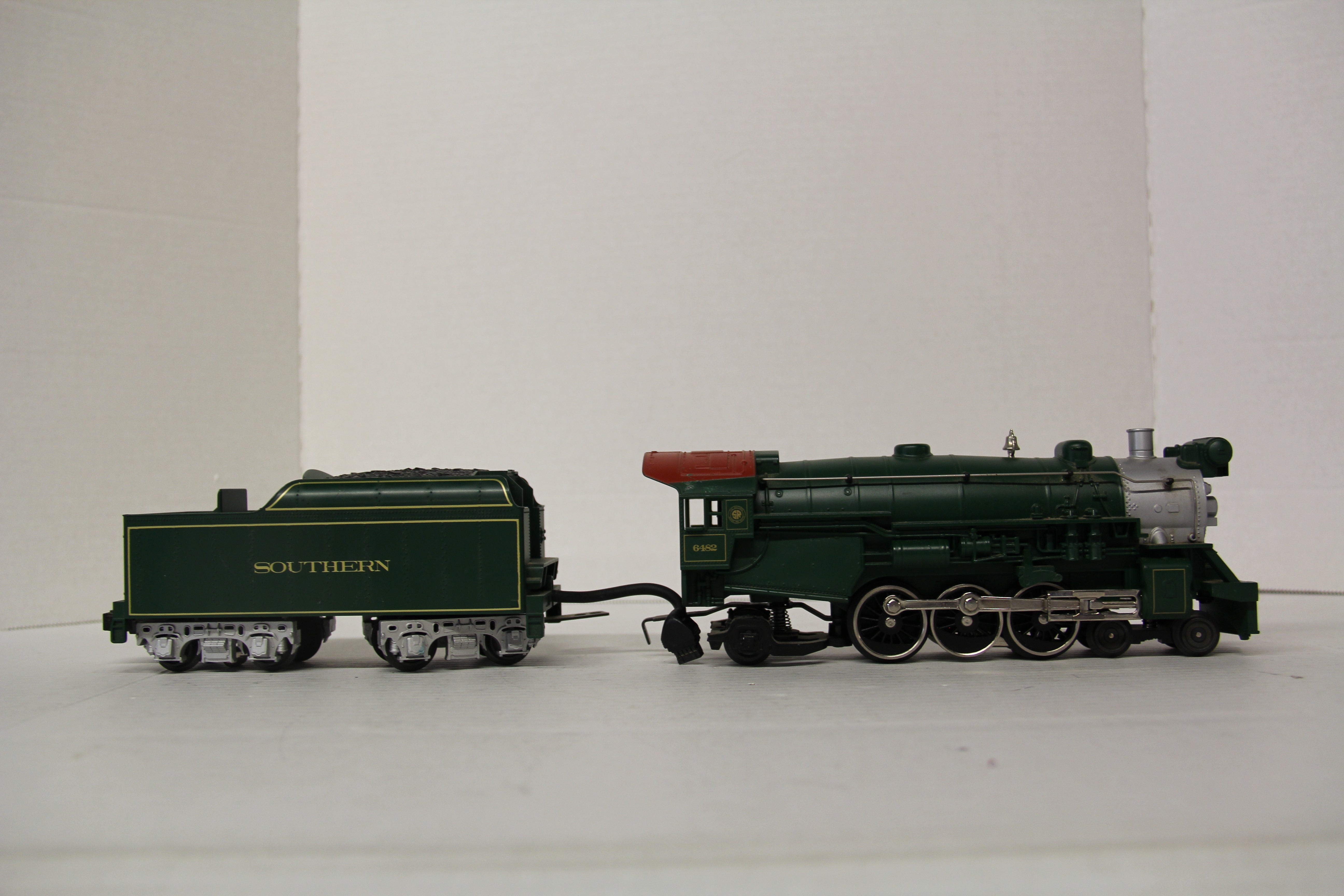 Rail King 30-1247-1 Southern 4-6-2 Bantam Pacific Steam Engine with Proto Sound 2.0-Second hand-M6299