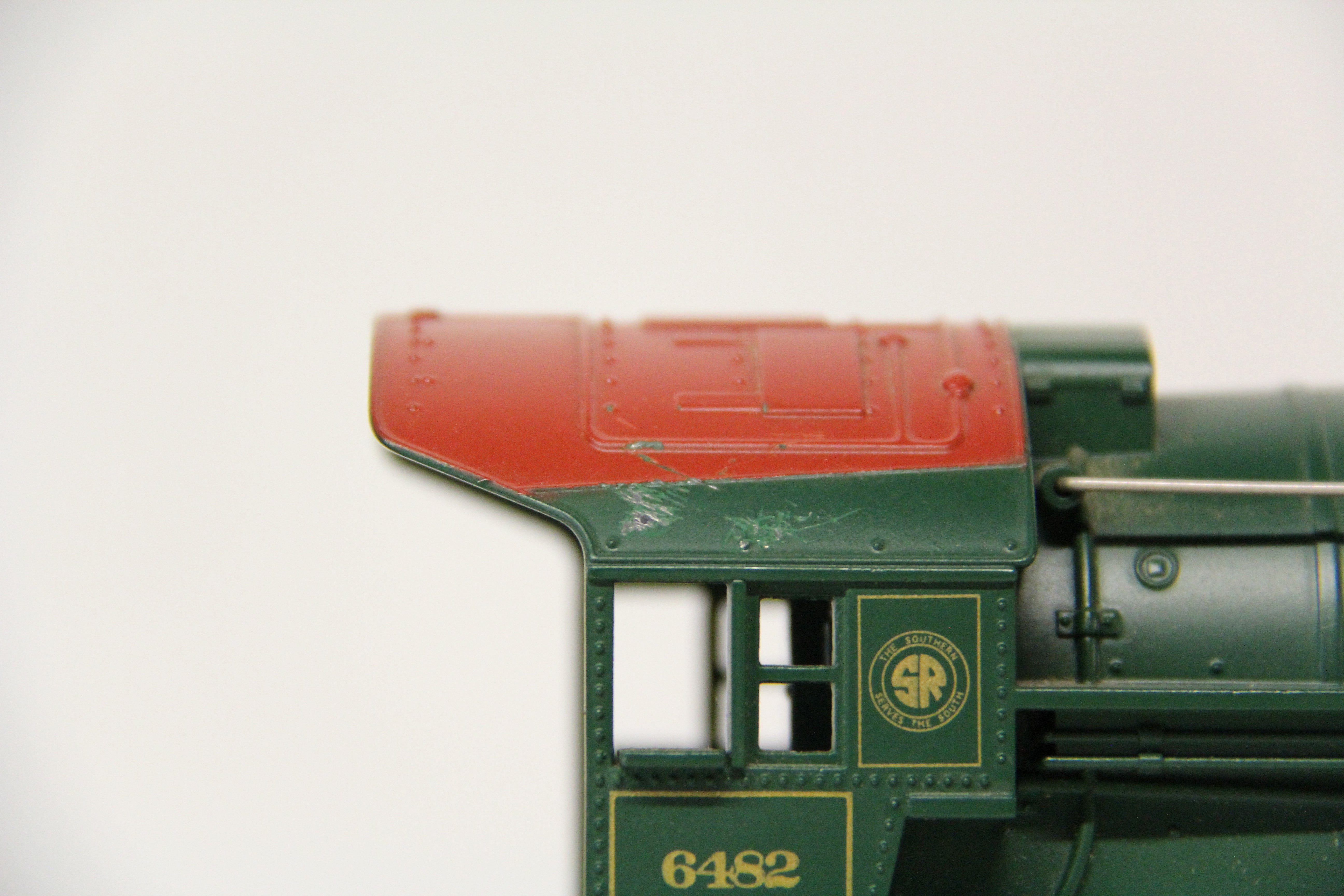 Rail King 30-1247-1 Southern 4-6-2 Bantam Pacific Steam Engine with Proto Sound 2.0-Second hand-M6299