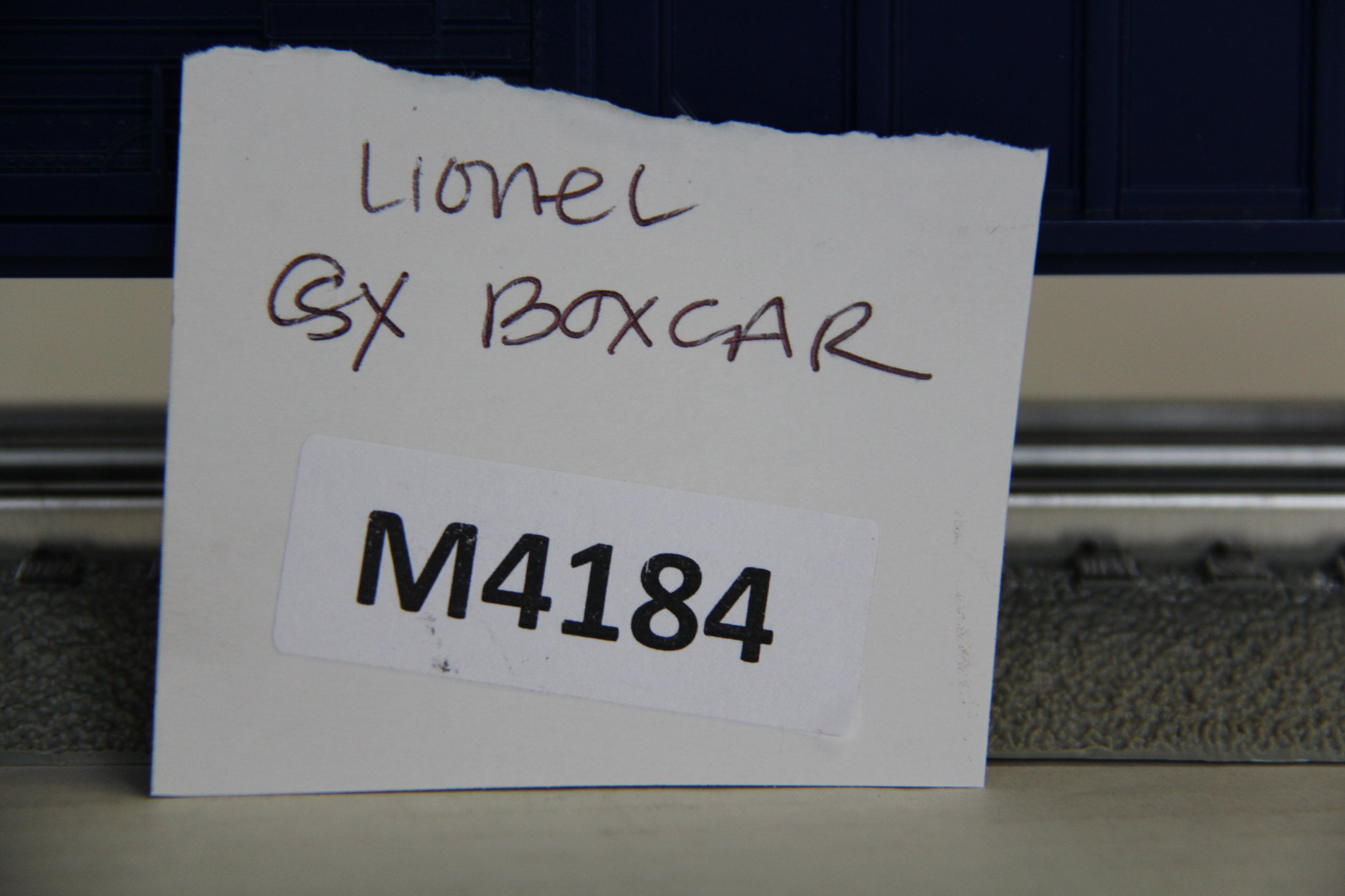 Lionel CSX Boxcar-Second hand-M4184