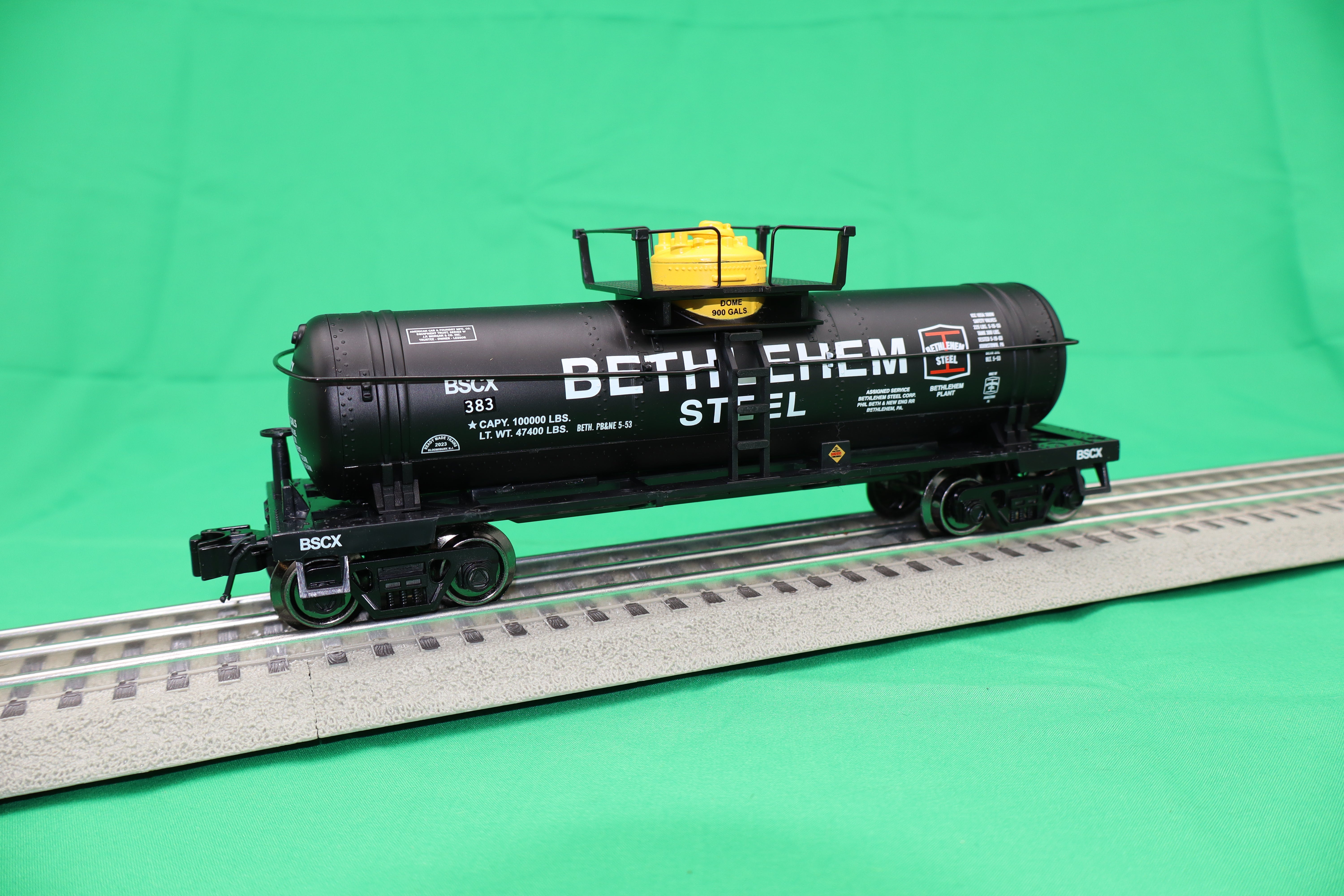 Ready Made Trains RMT-96819 - 8000 Gallon Single Dome Tank "Bethlehem Steel"