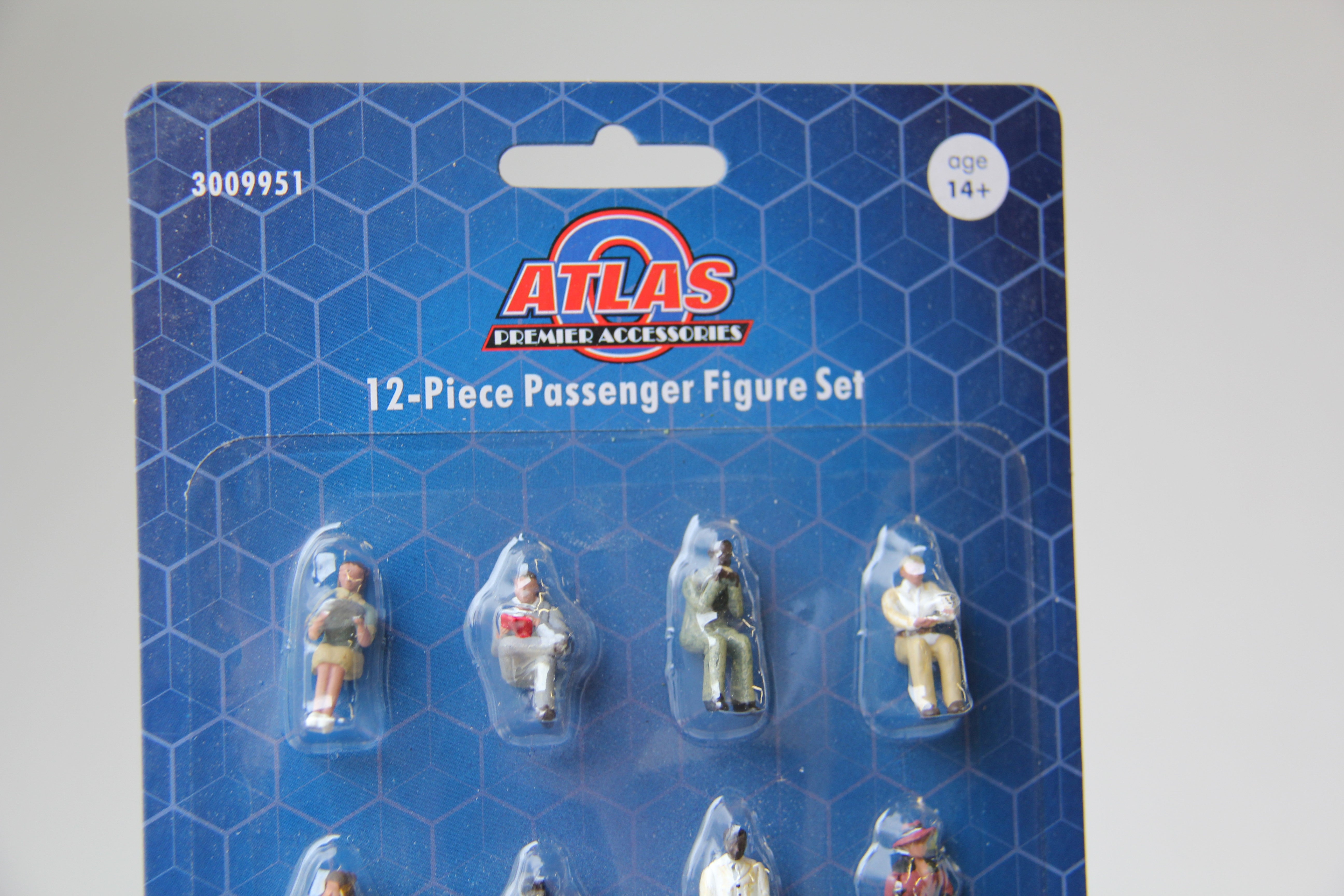 Atlas 3009951 Passenger Set-12 Piece -Second hand-M4225