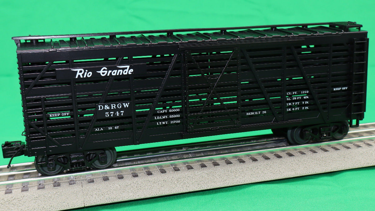 MTH 20-94731 - Steel Sided Stock Car "Denver & Rio Grande"