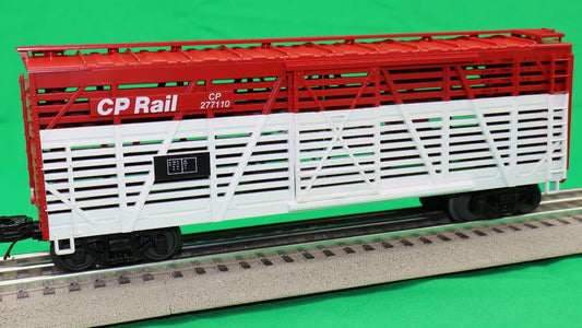 MTH 20-94732 - Steel Sided Stock Car "CP Rail" - MrMuffin'sTrains