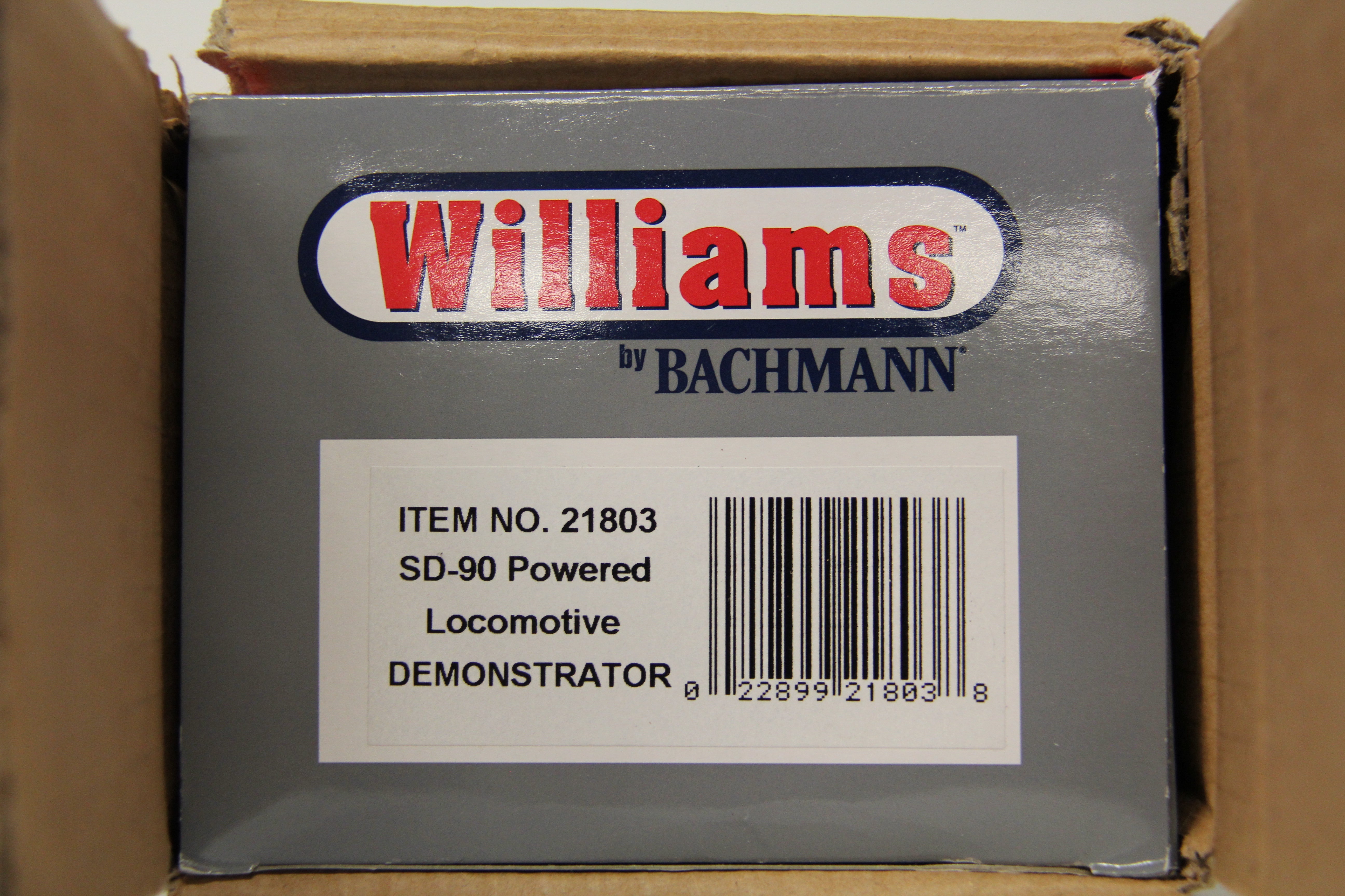 Williams #21803 Electro-Motive Demonstrator SD-90 Powered Locomotive-Second hand-M6297