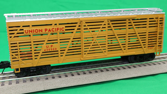 MTH 20-94730 - Premier - Steel Sided Stock Car "Union Pacific"