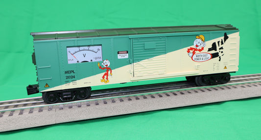 MTH 30-71188 - Box Car "North East Power & Light" #2024 w/ Power Meter - MrMuffin'sTrains