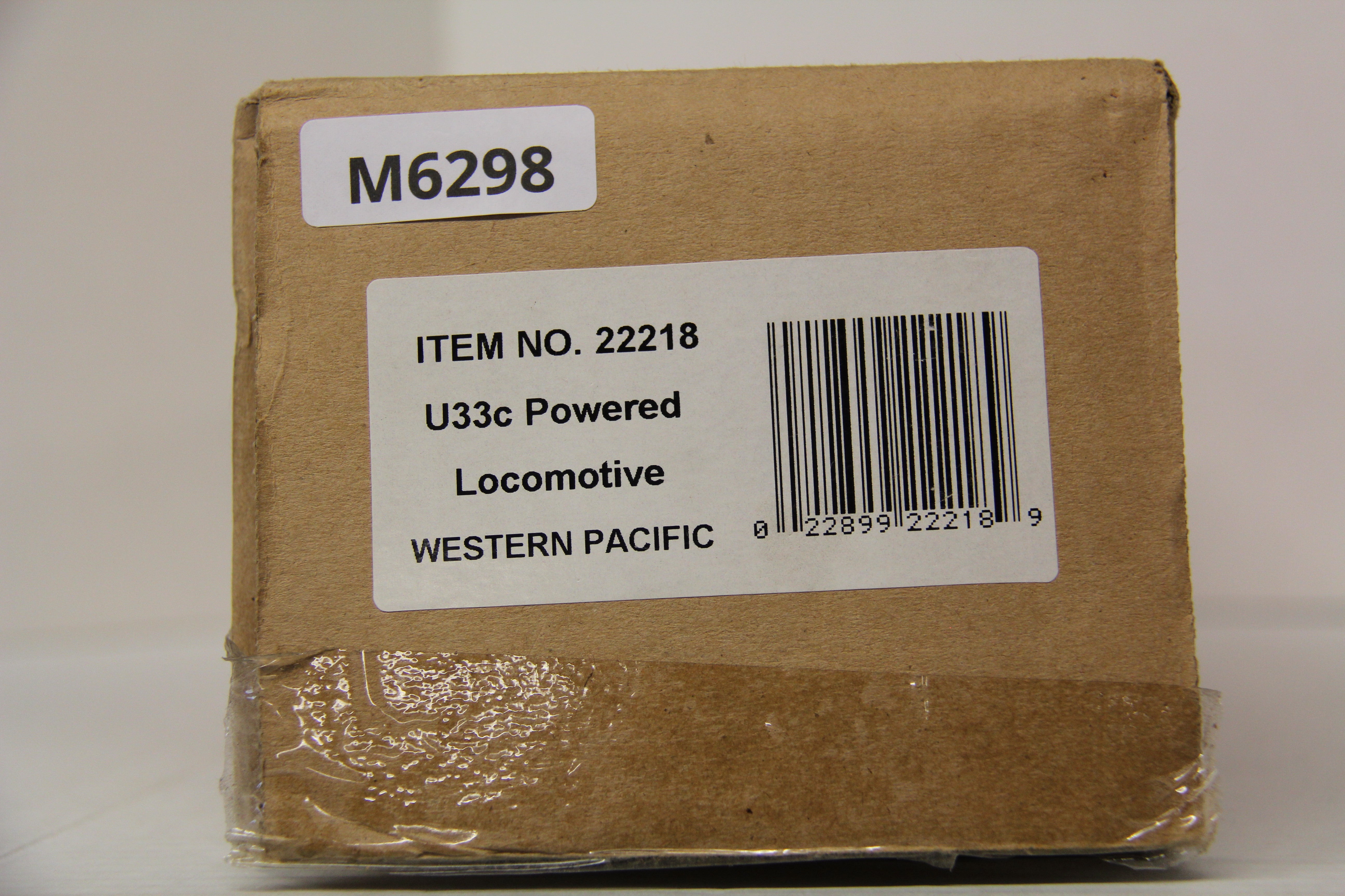 Williams #22218 Western Pacific U33c Powered Locomotive-Second hand-M6298