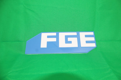 Trackside 3D #43 - 3D Printed Railroad Signs "Fruit Growers Express" (FGE)