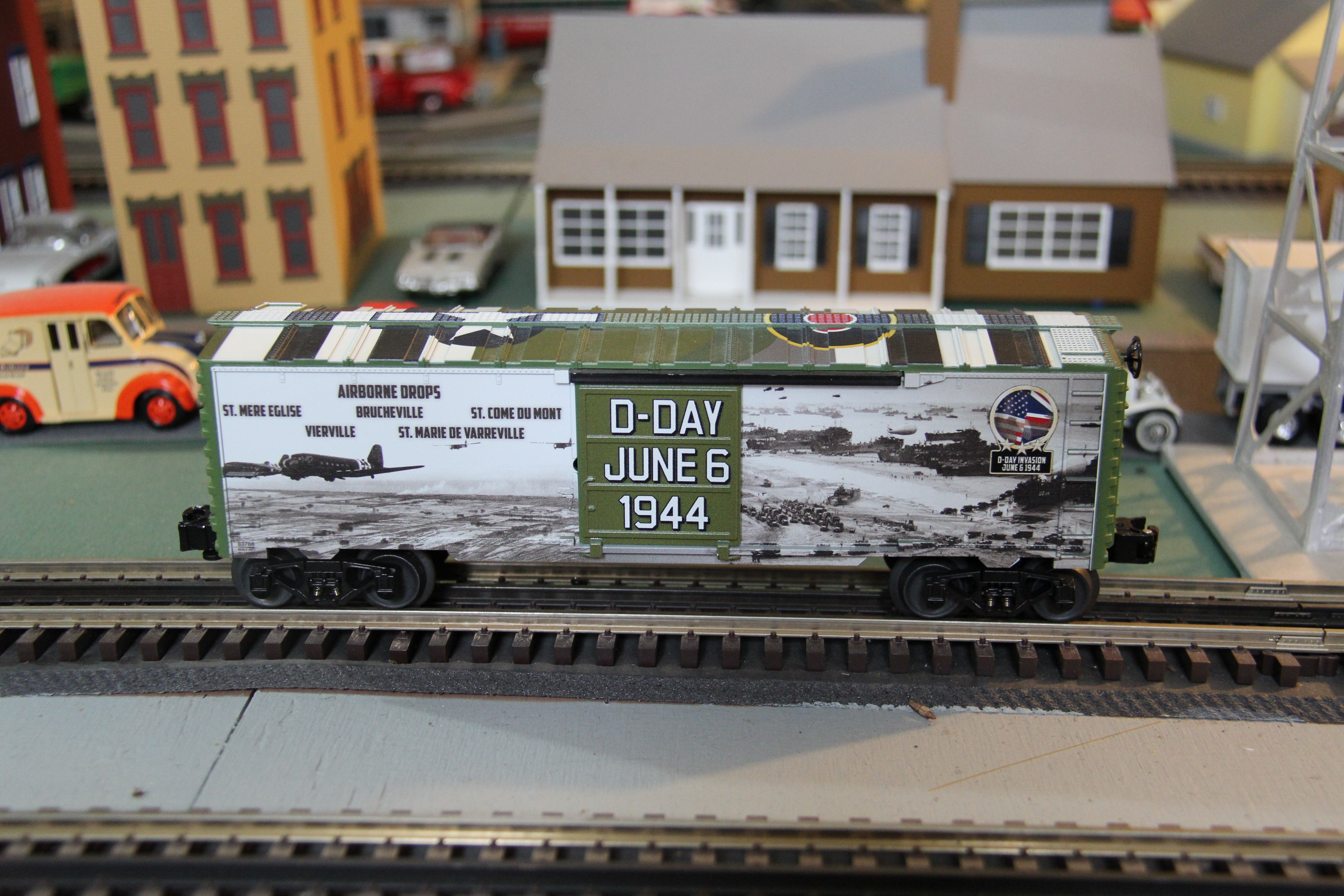 Lionel 6-83786 D-Day Boxcar-Second hand-M4266