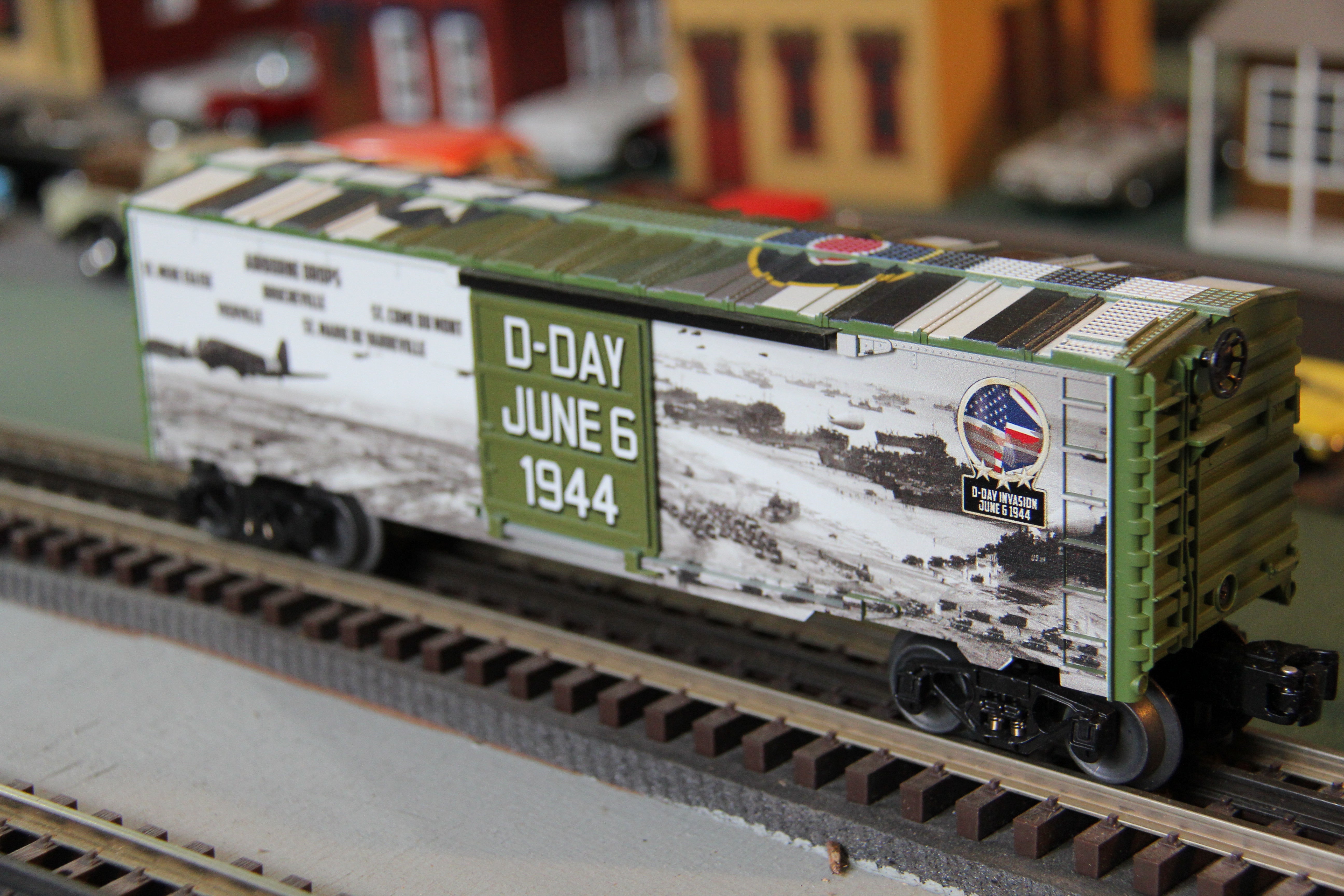 Lionel 6-83786 D-Day Boxcar-Second hand-M4266