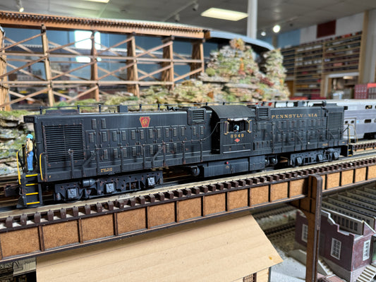 MTH 20-2302-1 2500 HP Transfer Diesel Engine - Pennsylvania #8948 - Weathered