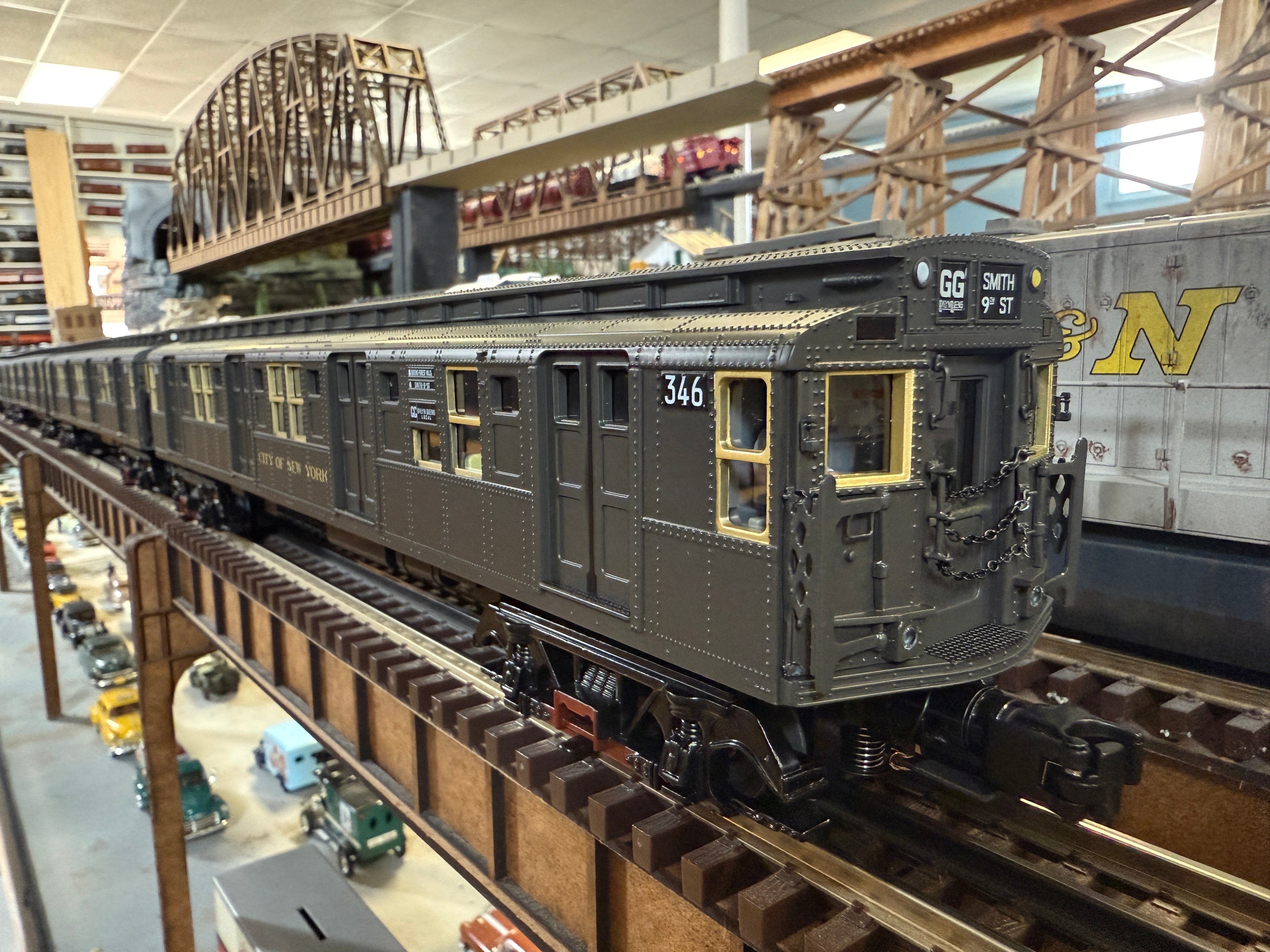 MTH 20-21940-1 - R1 Subway Set "Metropolitan Transportation Authority" w/ PS3 (4-Car)