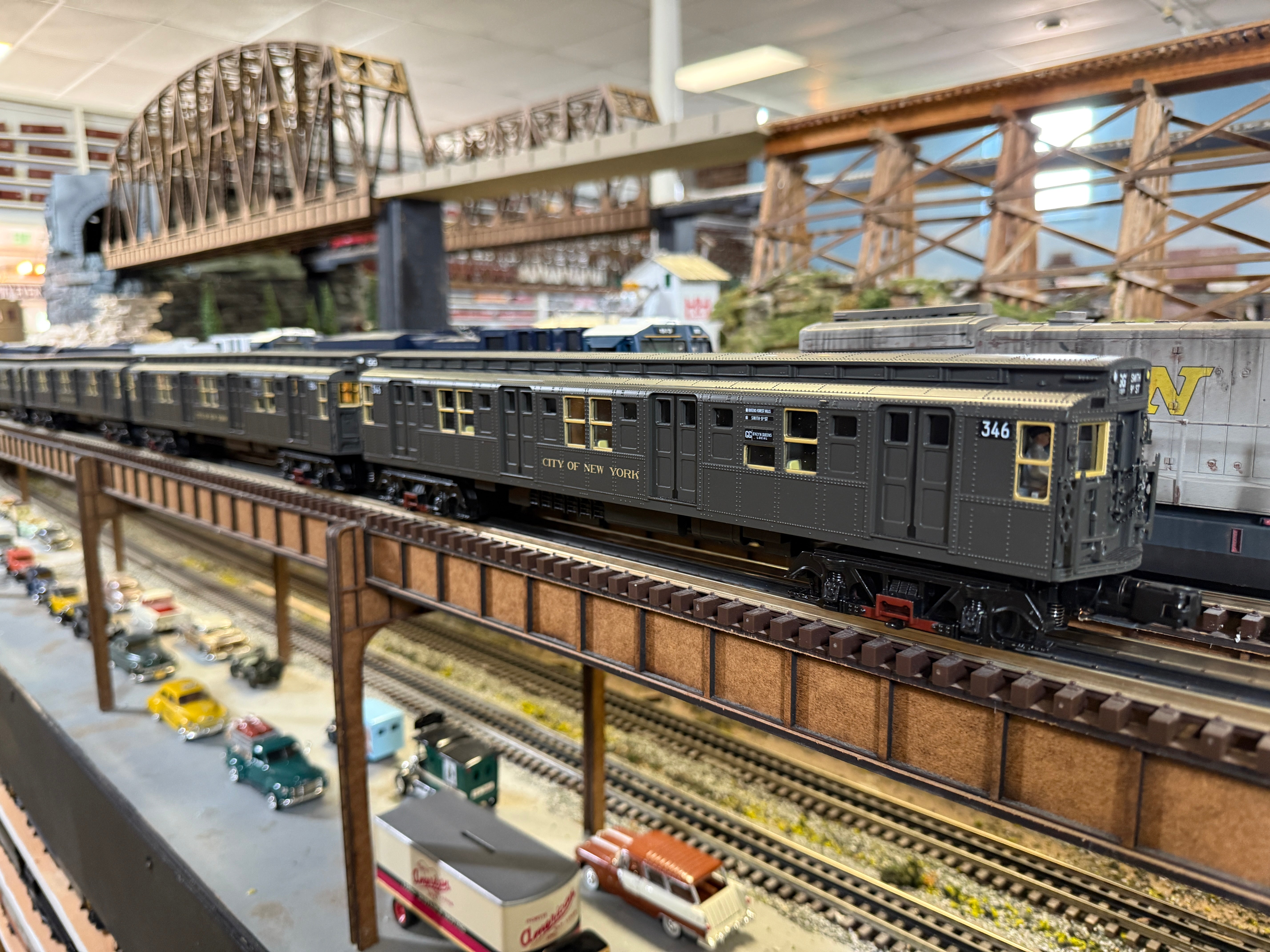 MTH 20-21940-1 - R1 Subway Set "Metropolitan Transportation Authority" w/ PS3 (4-Car)