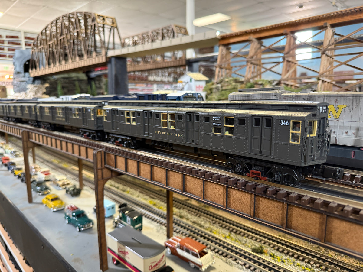 MTH 20-21940-1 - R1 Subway Set "Metropolitan Transportation Authority" w/ PS3 (4-Car) - MrMuffin'sTrains