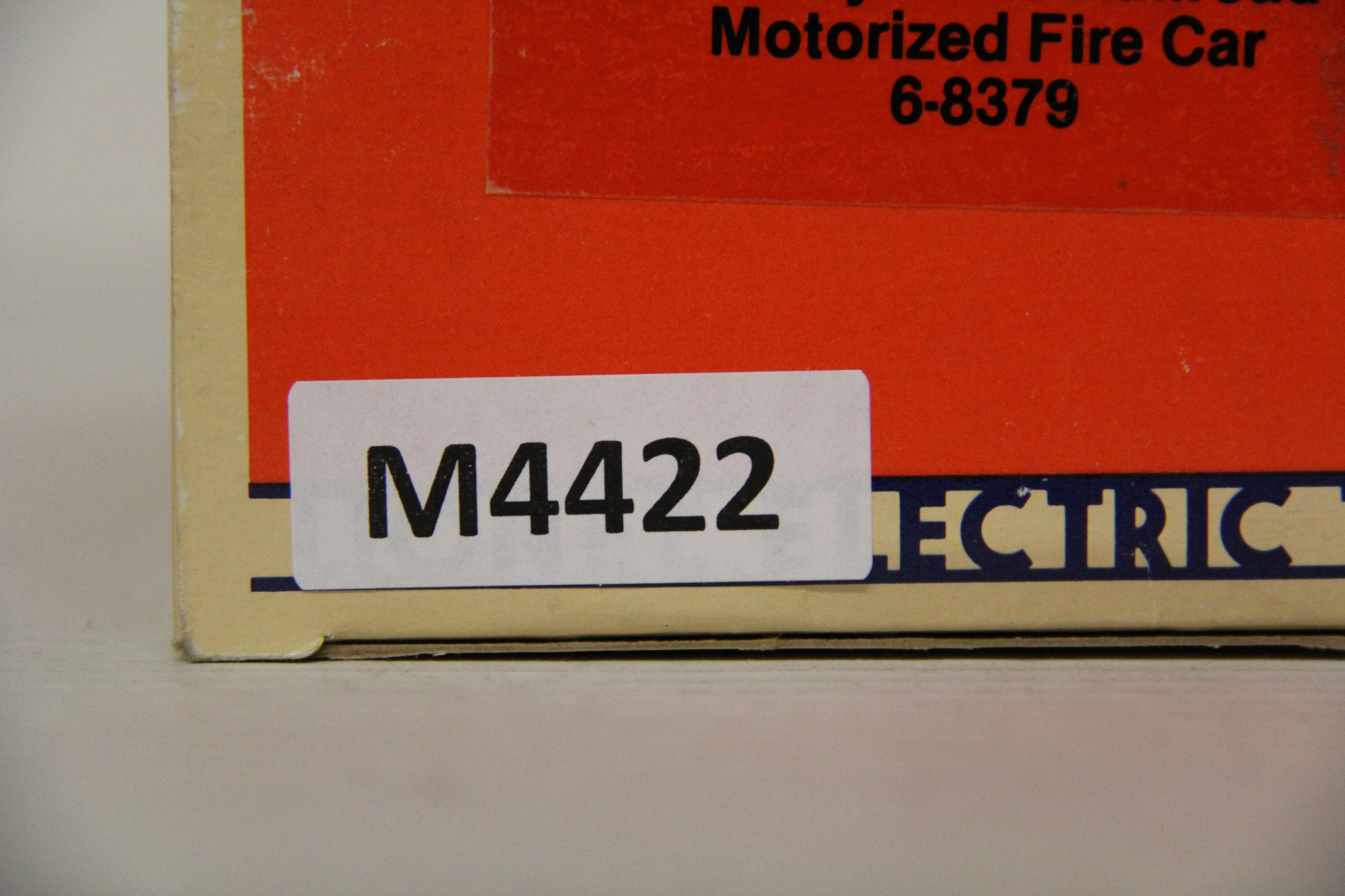 Lionel 6-8379 Pennsylvania Railroad Motorized Fire Car-Second hand-M4422