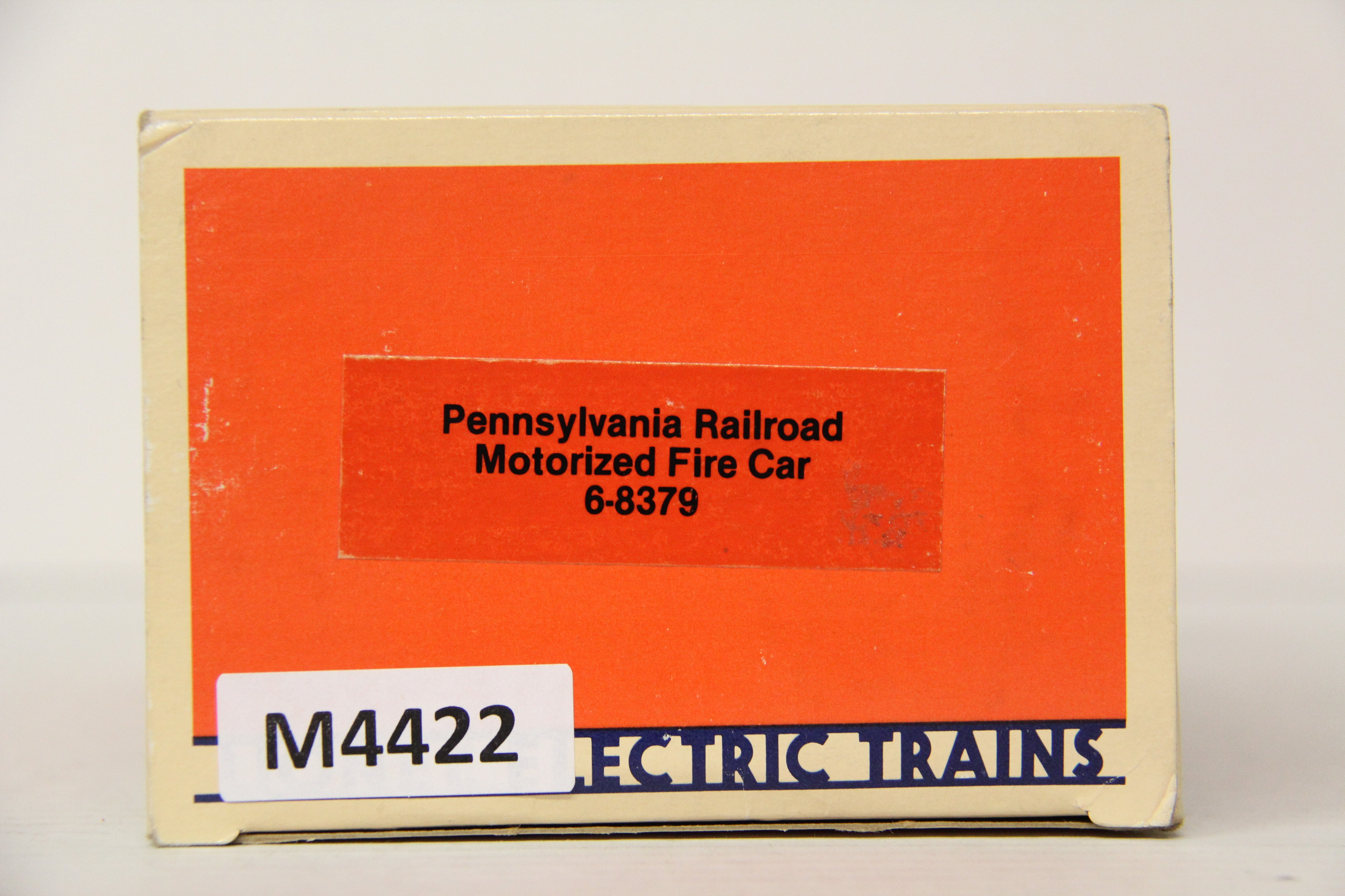 Lionel 6-8379 Pennsylvania Railroad Motorized Fire Car-Second hand-M4422