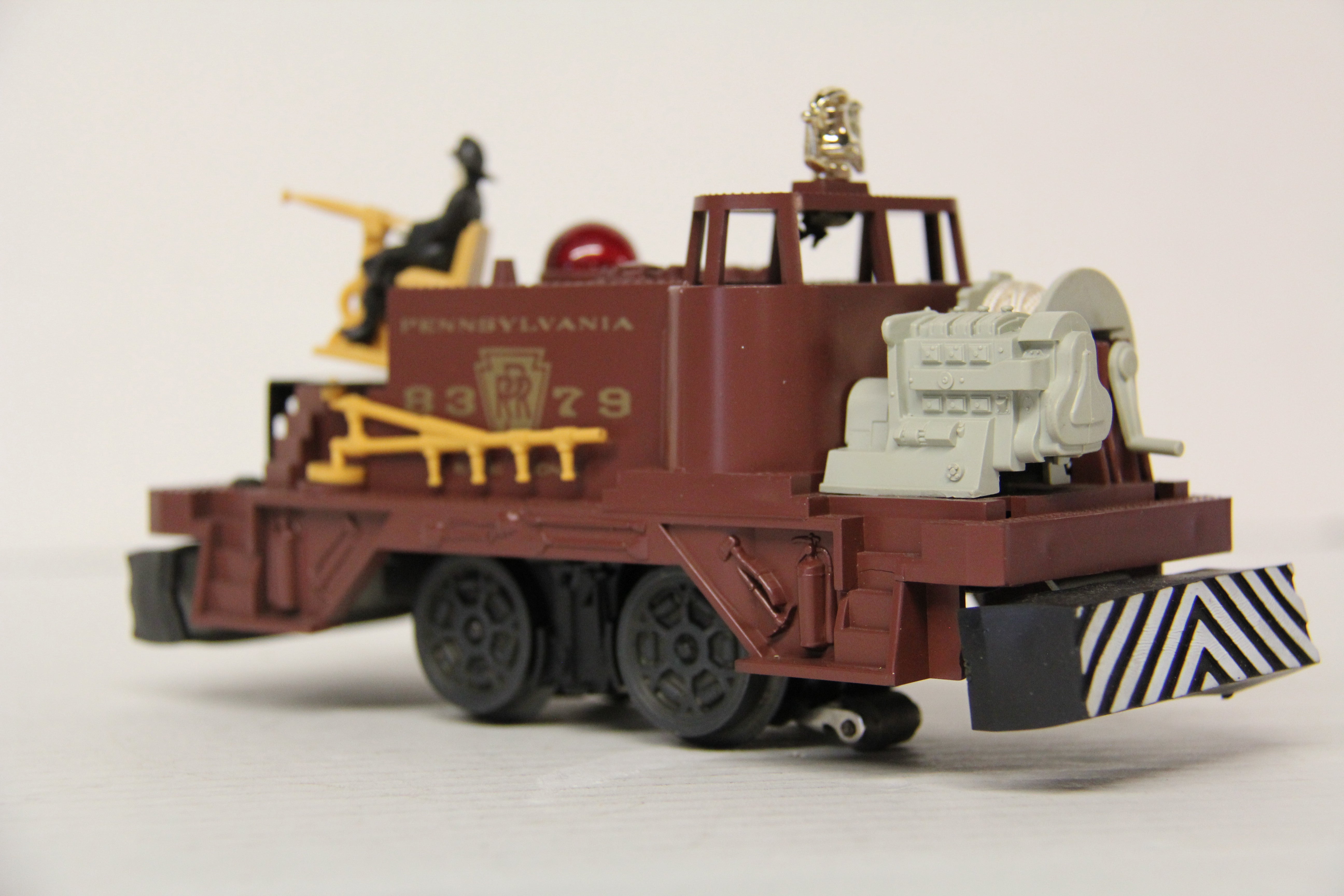 Lionel 6-8379 Pennsylvania Railroad Motorized Fire Car-Second hand-M4422