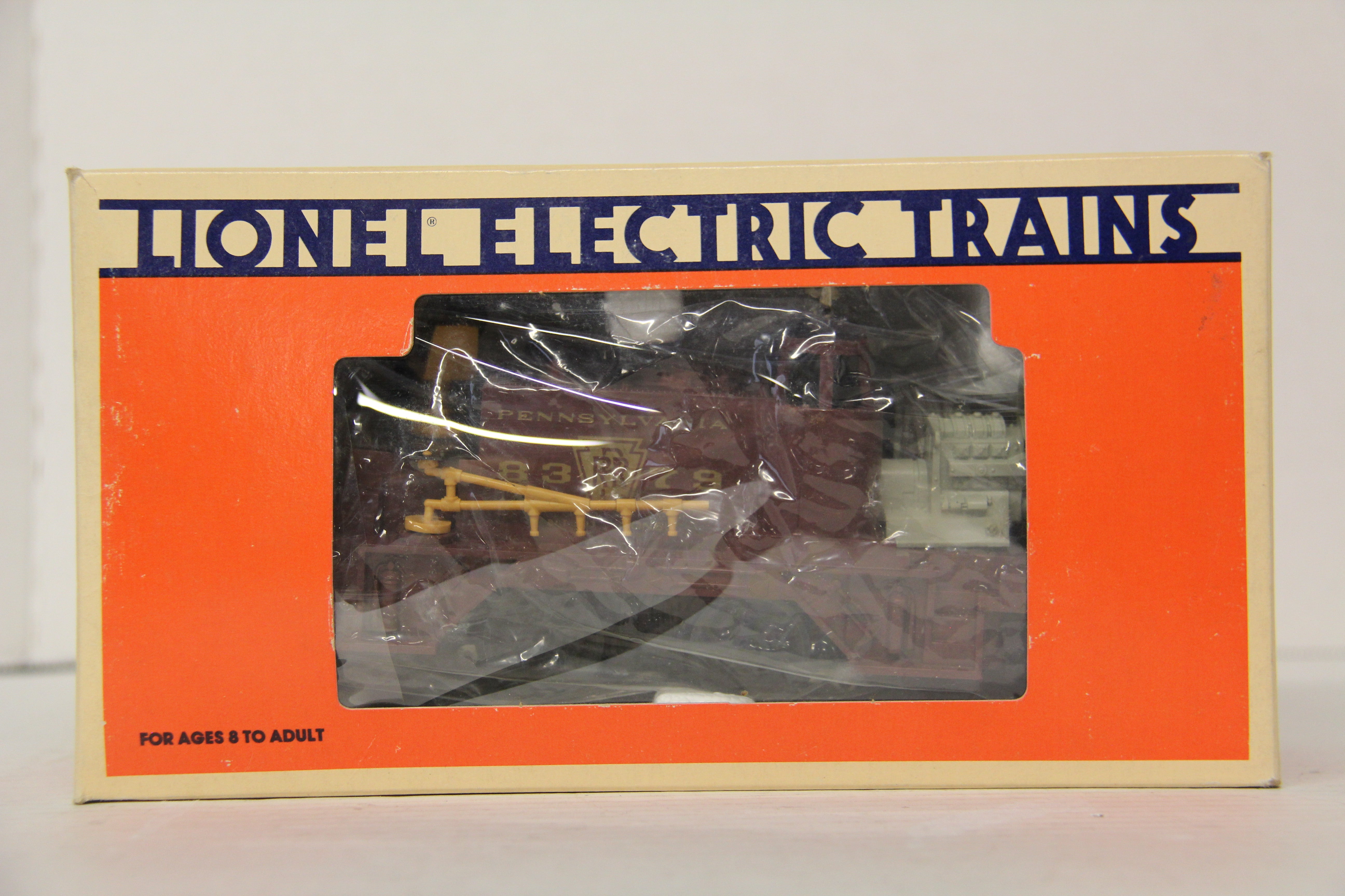 Lionel 6-8379 Pennsylvania Railroad Motorized Fire Car-Second hand-M4422