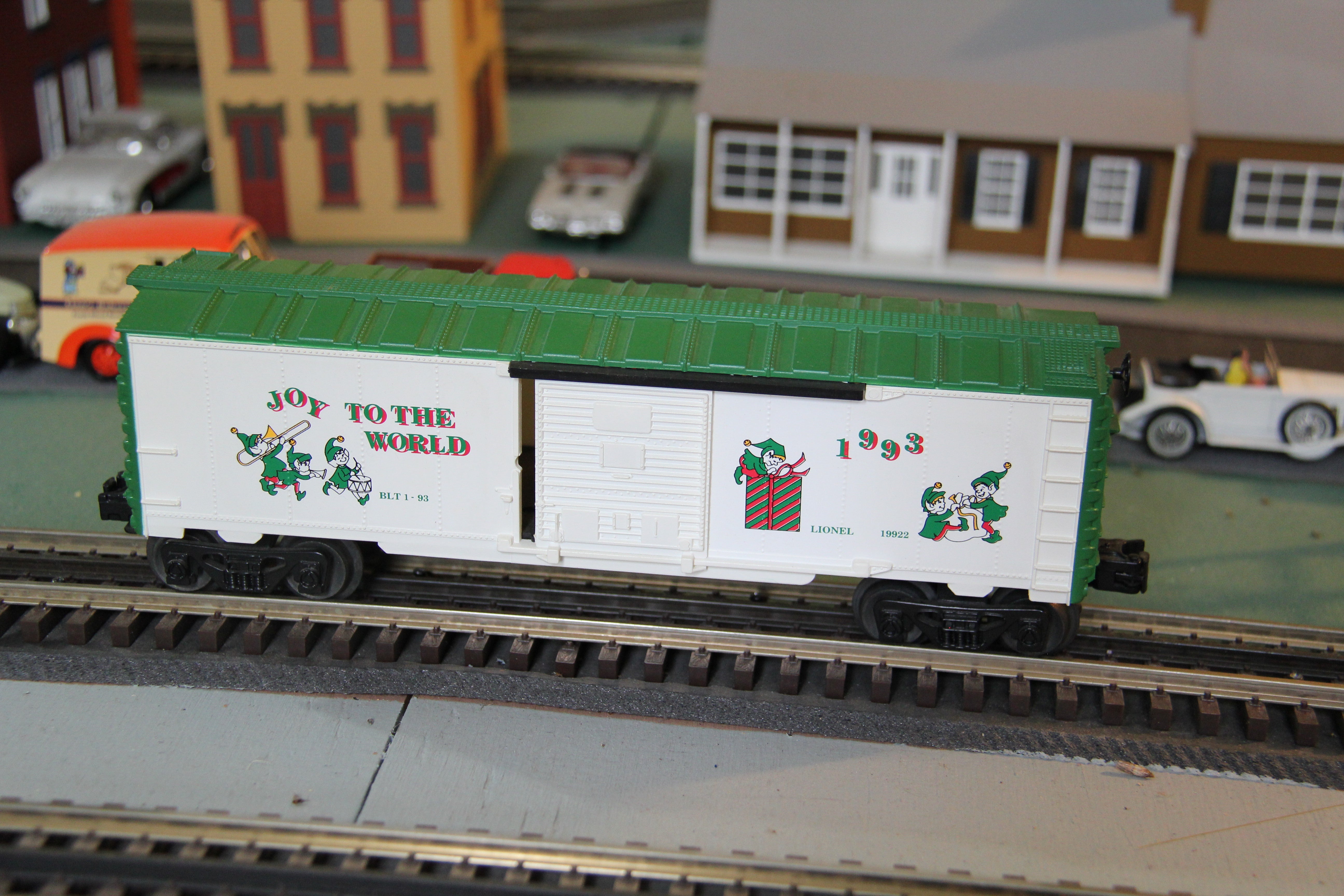 Lionel 6-19922  Joy To The World 1993 Christmas Boxcar-Second hand-M4278