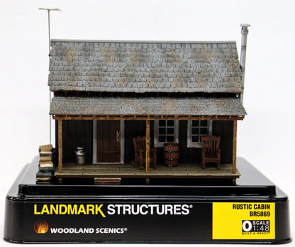 Woodland Scenics BR5869 - Rustic Cabin - MrMuffin'sTrains