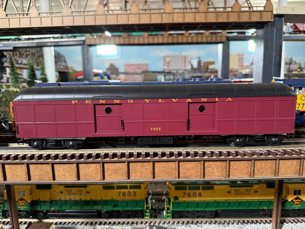 Lionel 2527230 - B60 Baggage Car "Pennsylvania" #7955 - MrMuffin'sTrains
