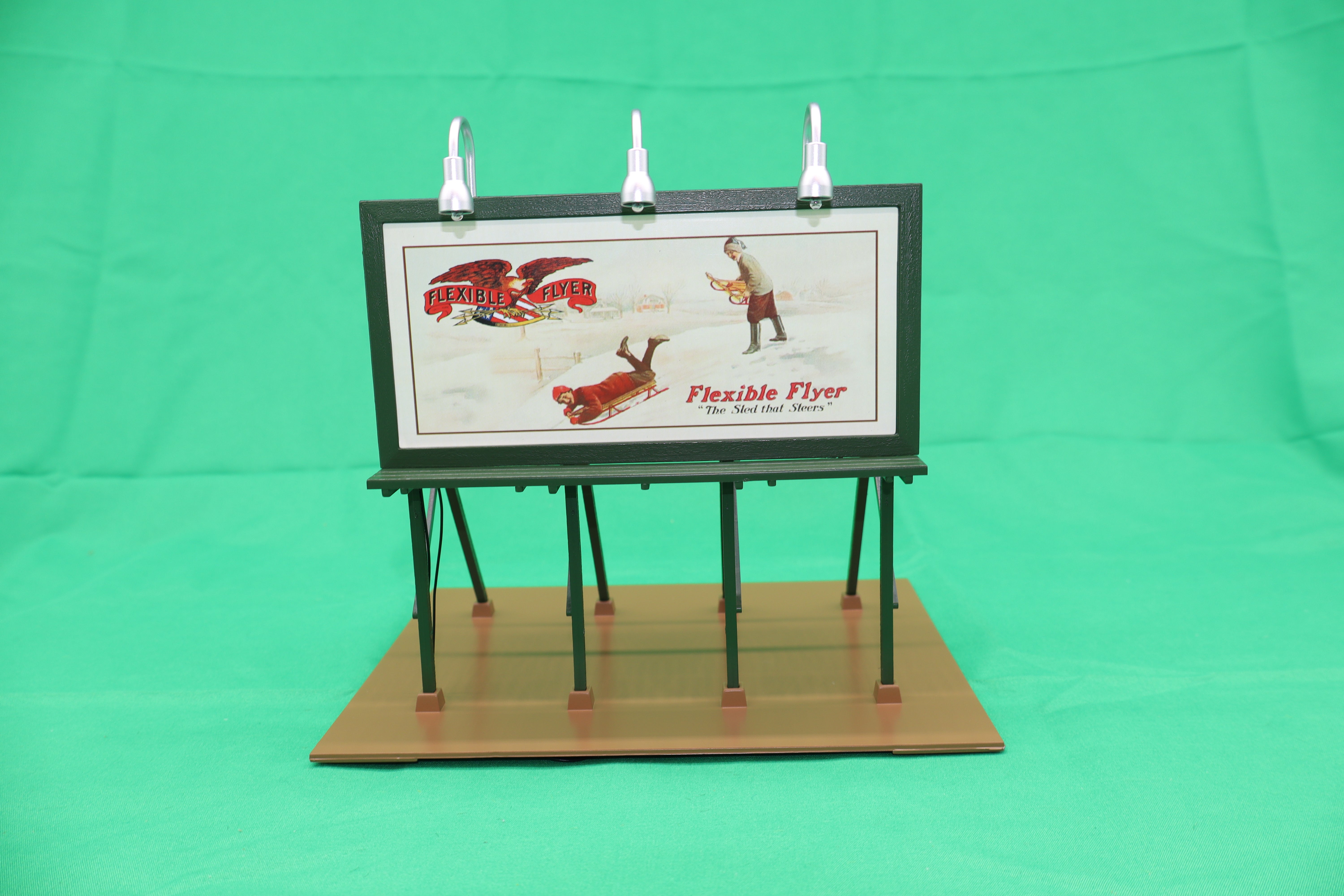 MTH 30-90698 - Lighted Billboard "Flexible Flyer"