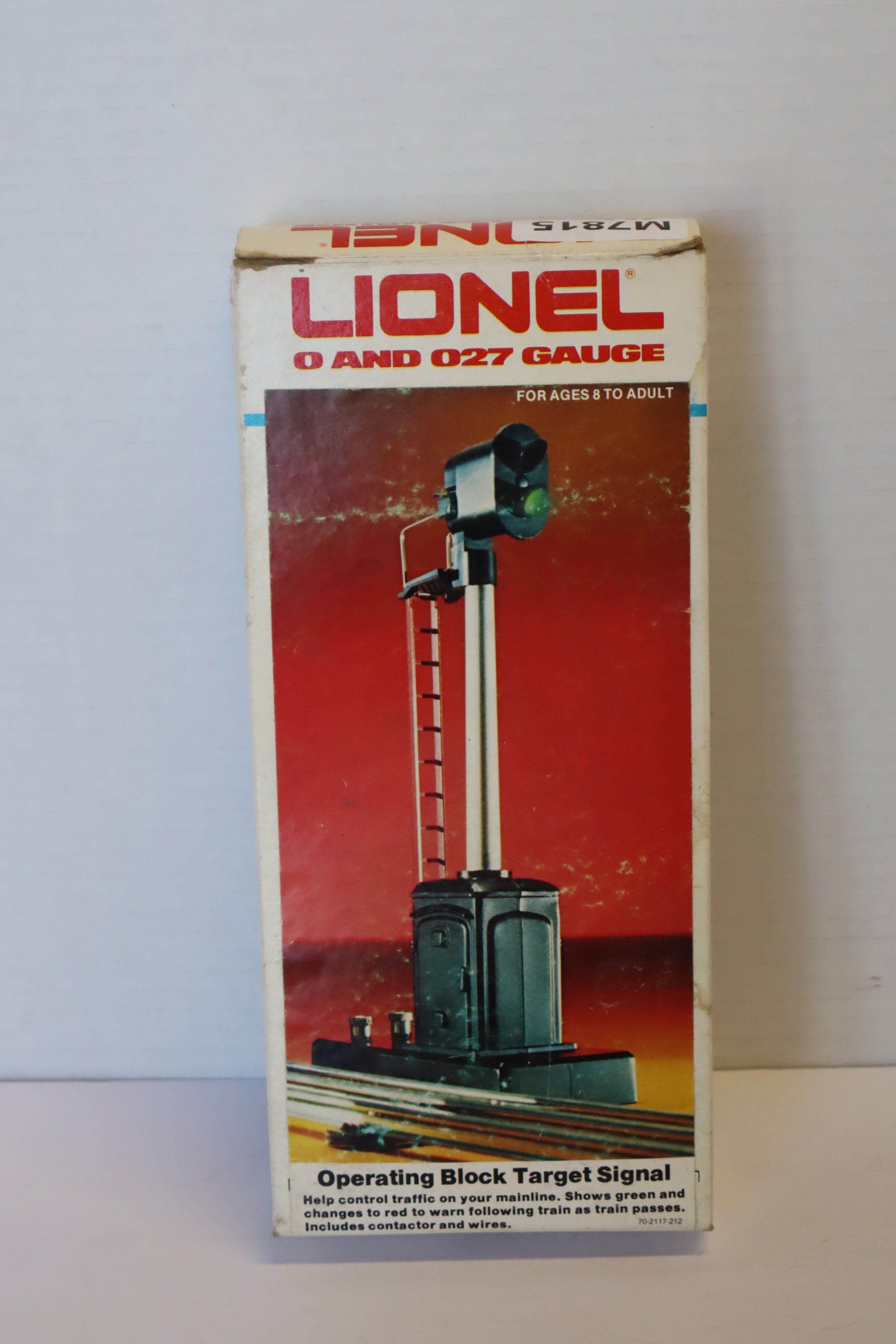 Lionel 6-2117 Operating Block Target Signal-Second hand-M7815