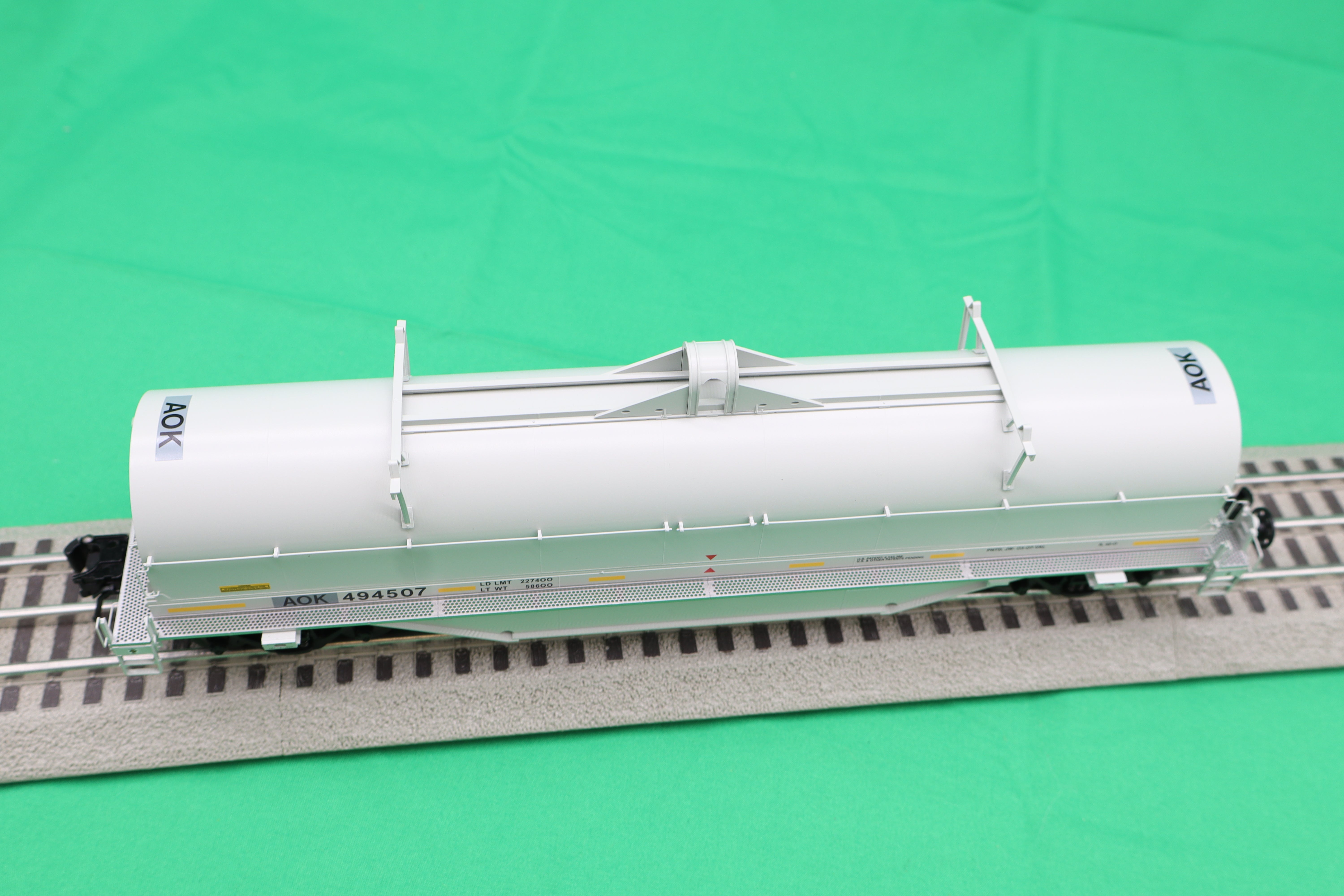 Atlas O 3001734 - Master - 42' Coil Car "AOK" (ex-CSXT)