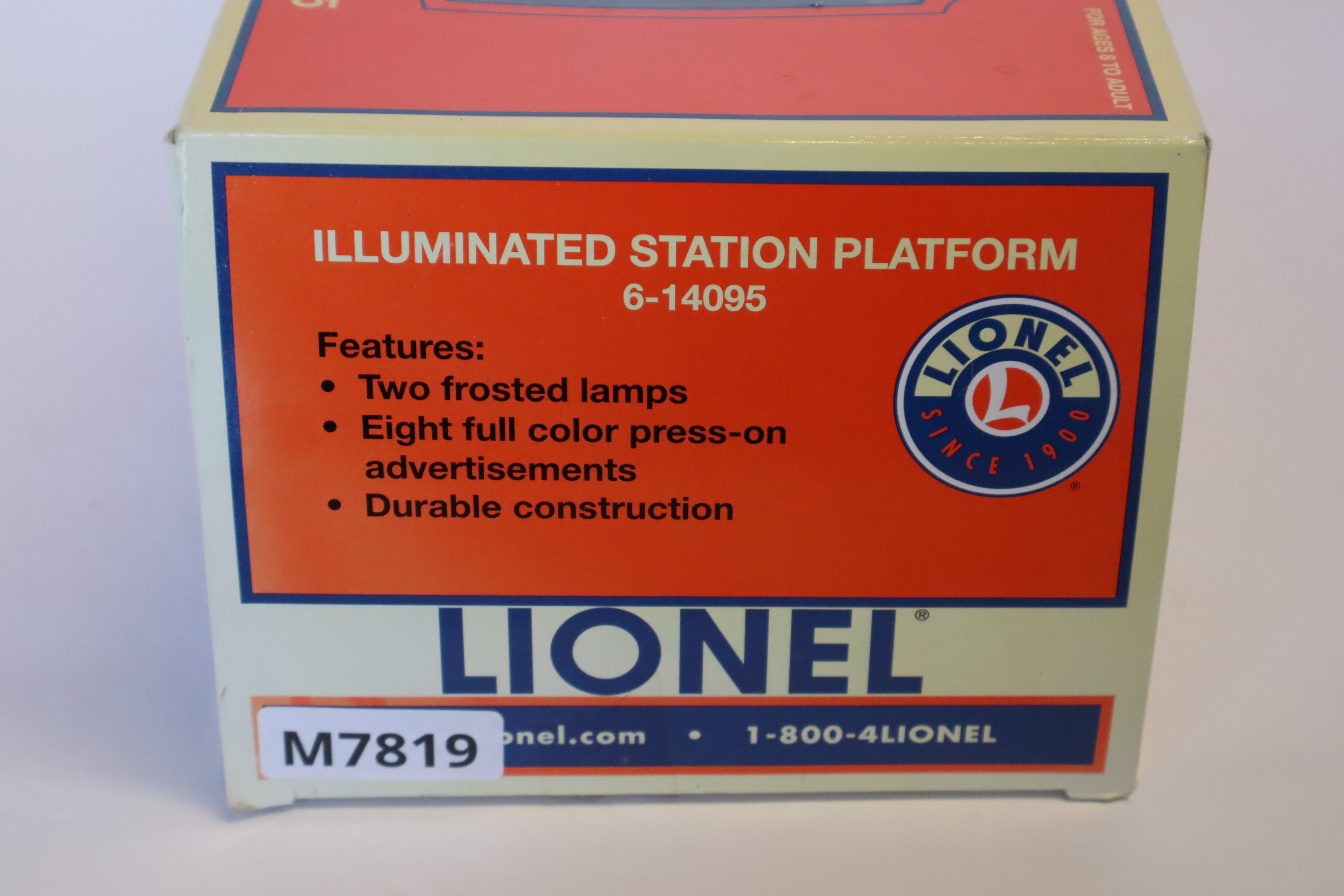 Lionel 6-14095 Illuminated Station Platform-Second hand-M7819