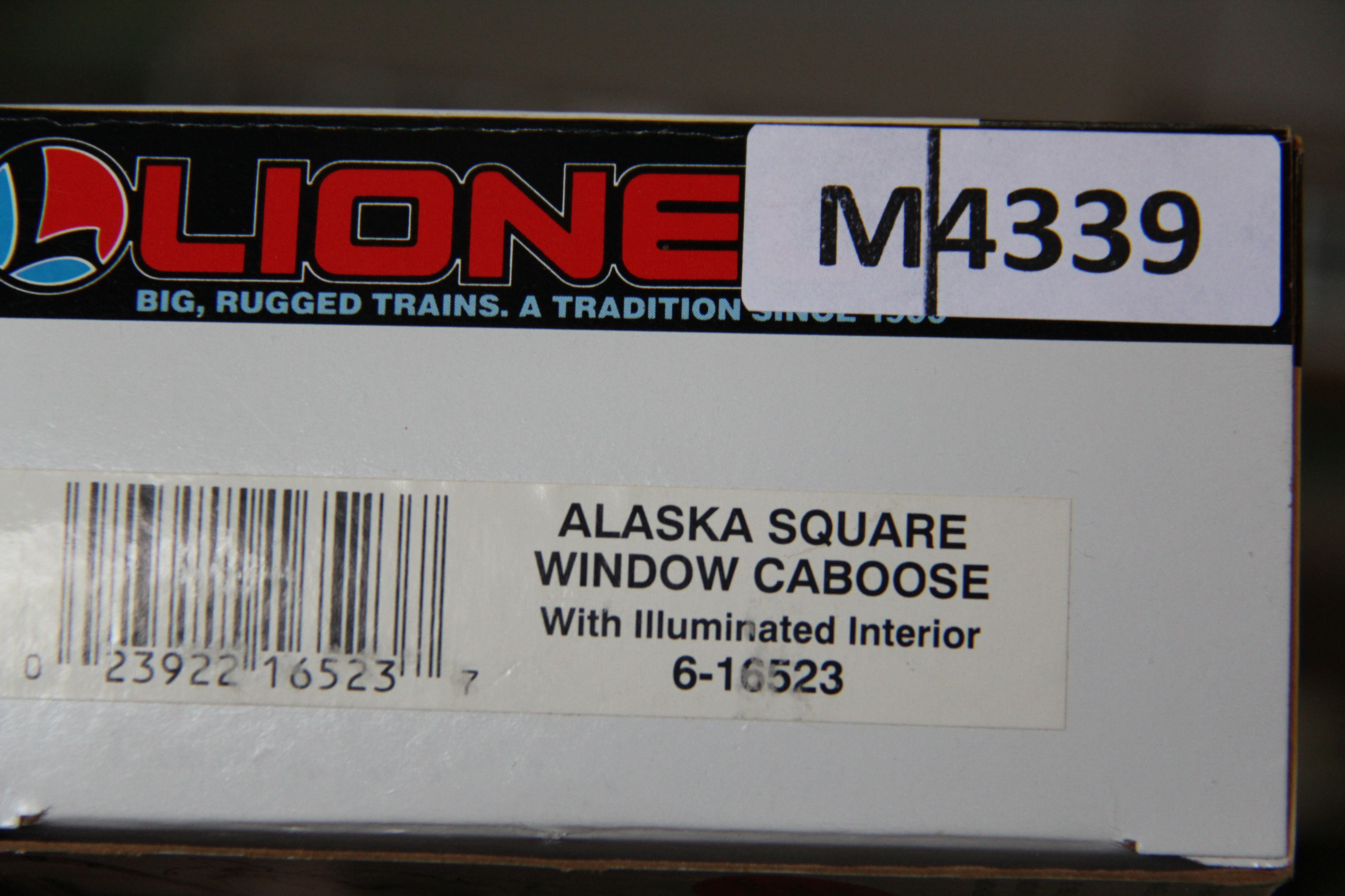 Lionel 6-16523 Alaska Square Window Caboose-Second hand-M4339