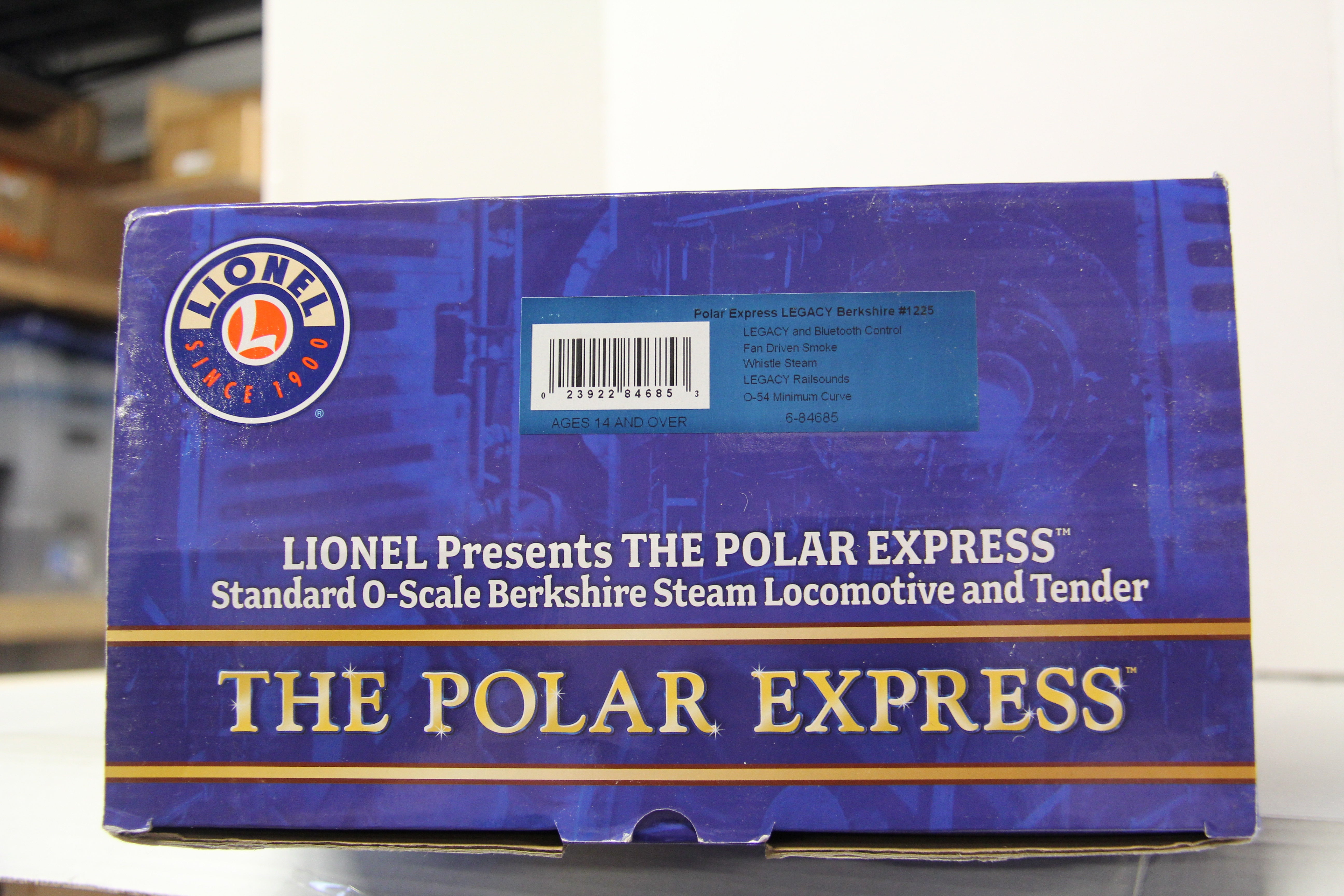 Lionel 6-84685 Polar Express LEGACY Berkshire #1225-Second hand-M6343