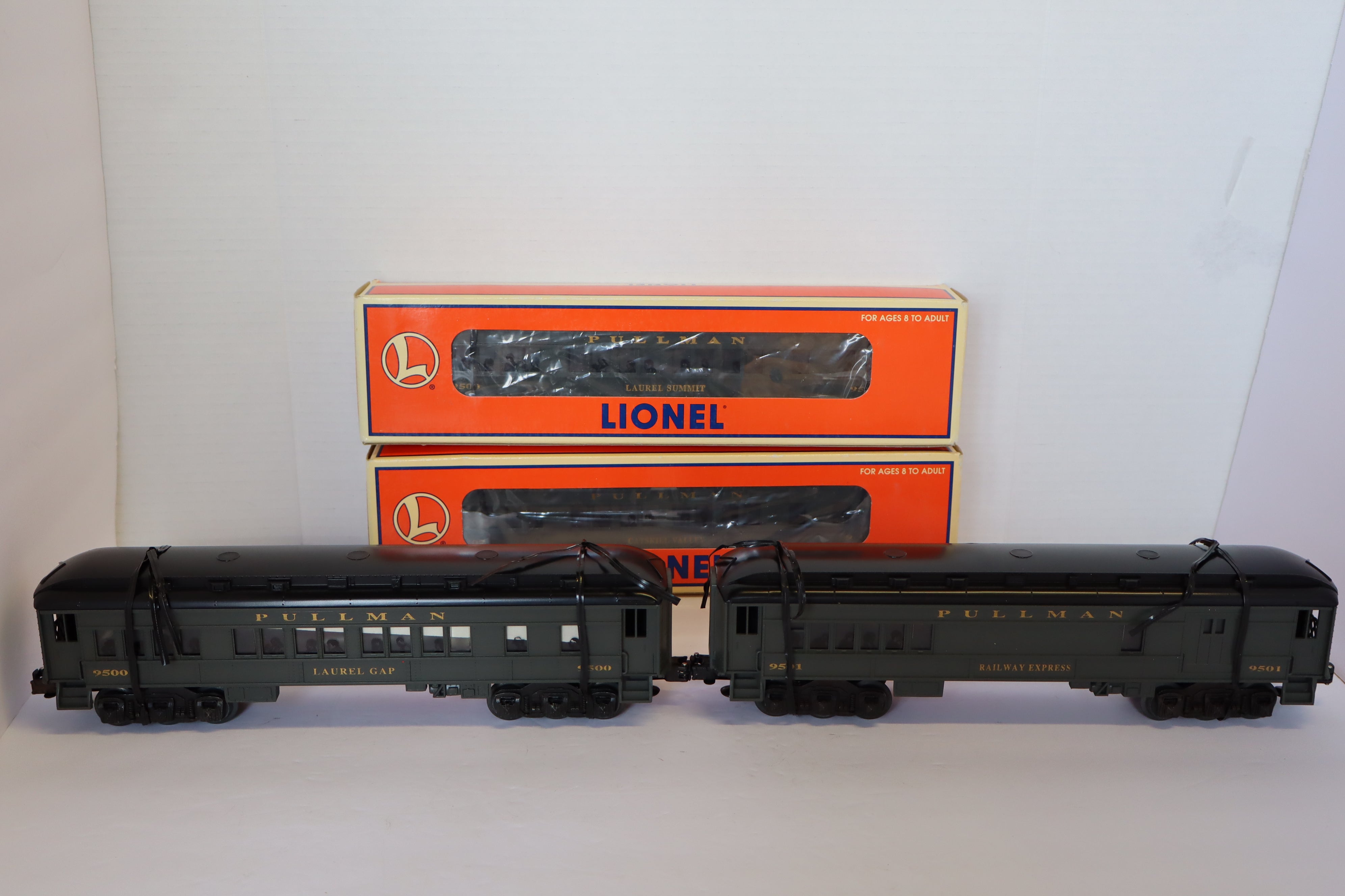 Lionel 6-19070 -9501 Pullman Baby Madison Passenger Set of 4-Second hand-M7830