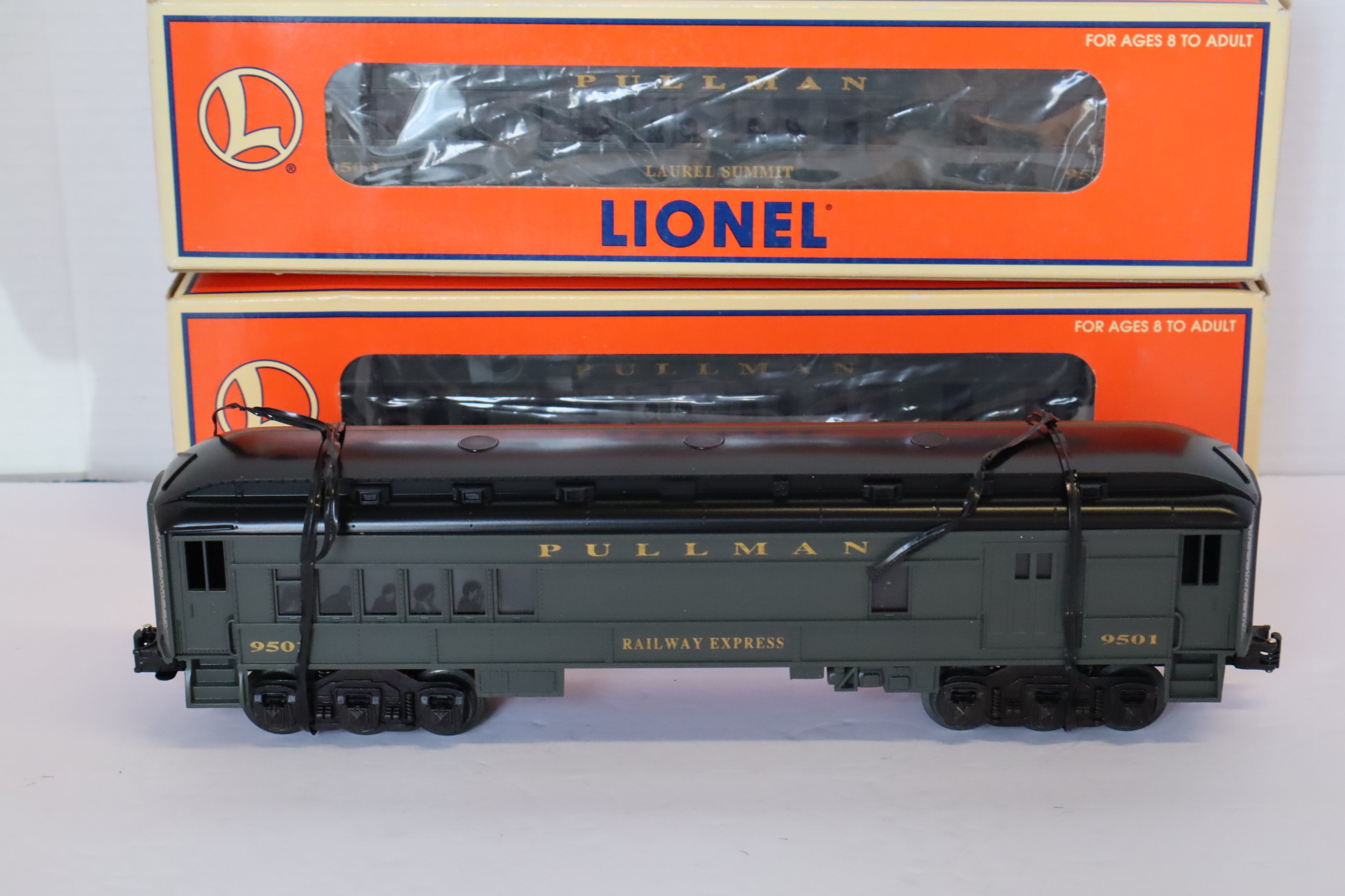 Lionel 6-19070 -9501 Pullman Baby Madison Passenger Set of 4-Second hand-M7830