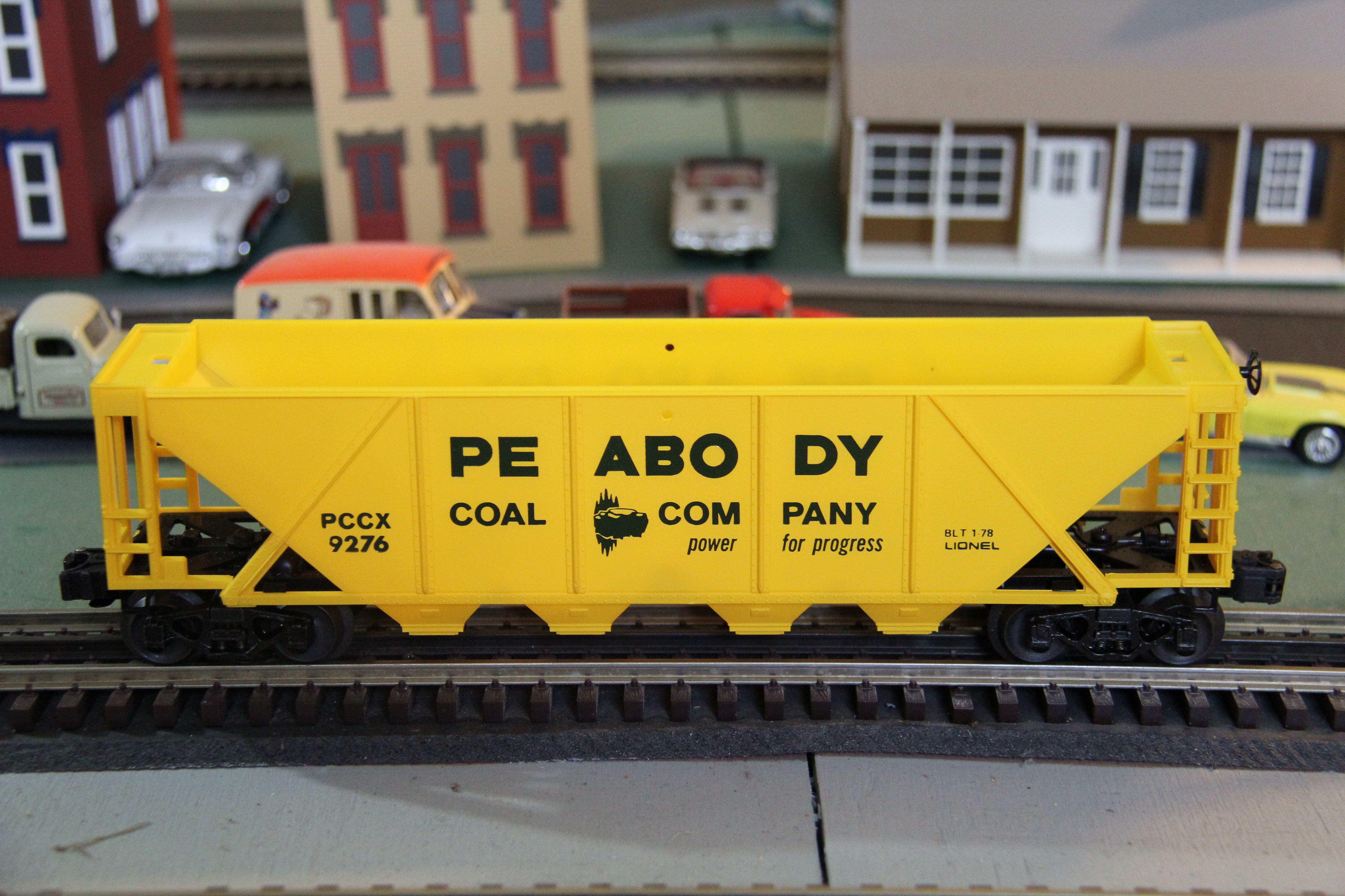 Lionel 6-9276 Peabody 4 Bay Quad Coal Hopper-Second hand-M4345