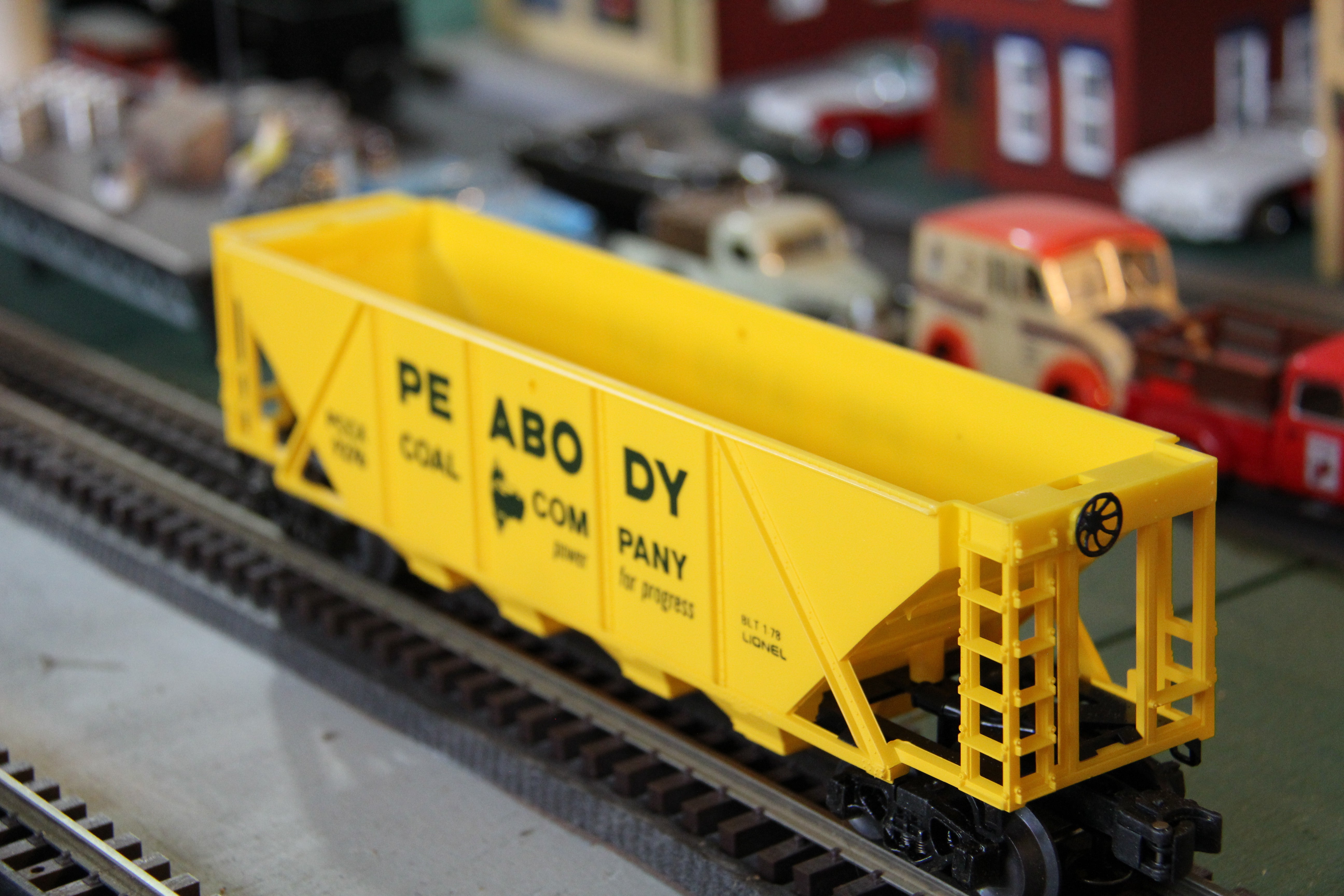 Lionel 6-9276 Peabody 4 Bay Quad Coal Hopper-Second hand-M4345