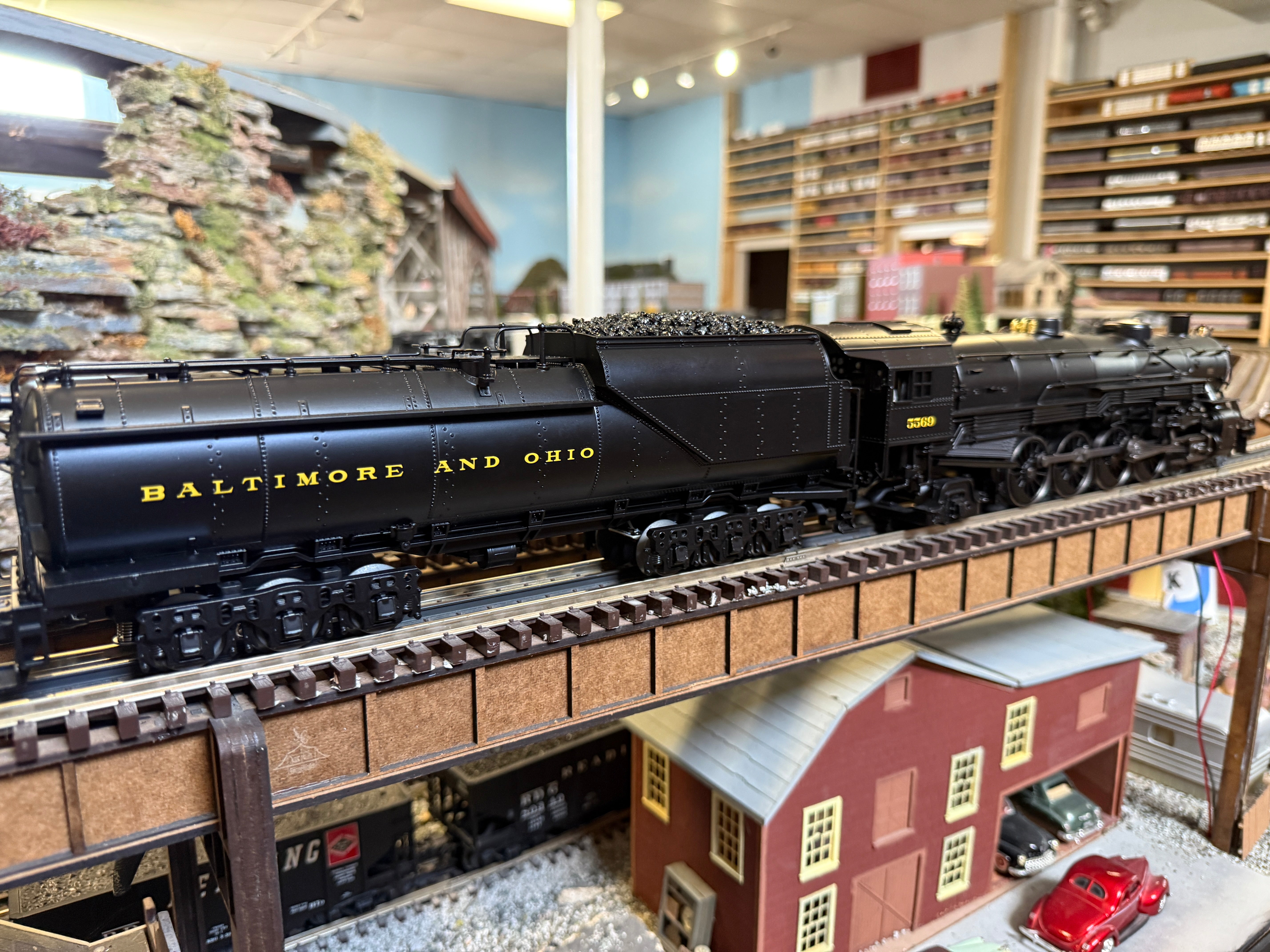 Lionel 2531680 - Legacy Mountain Steam Locomotive "Baltimore & Ohio" #5569 - Custom Run for MrMuffin'sTrains