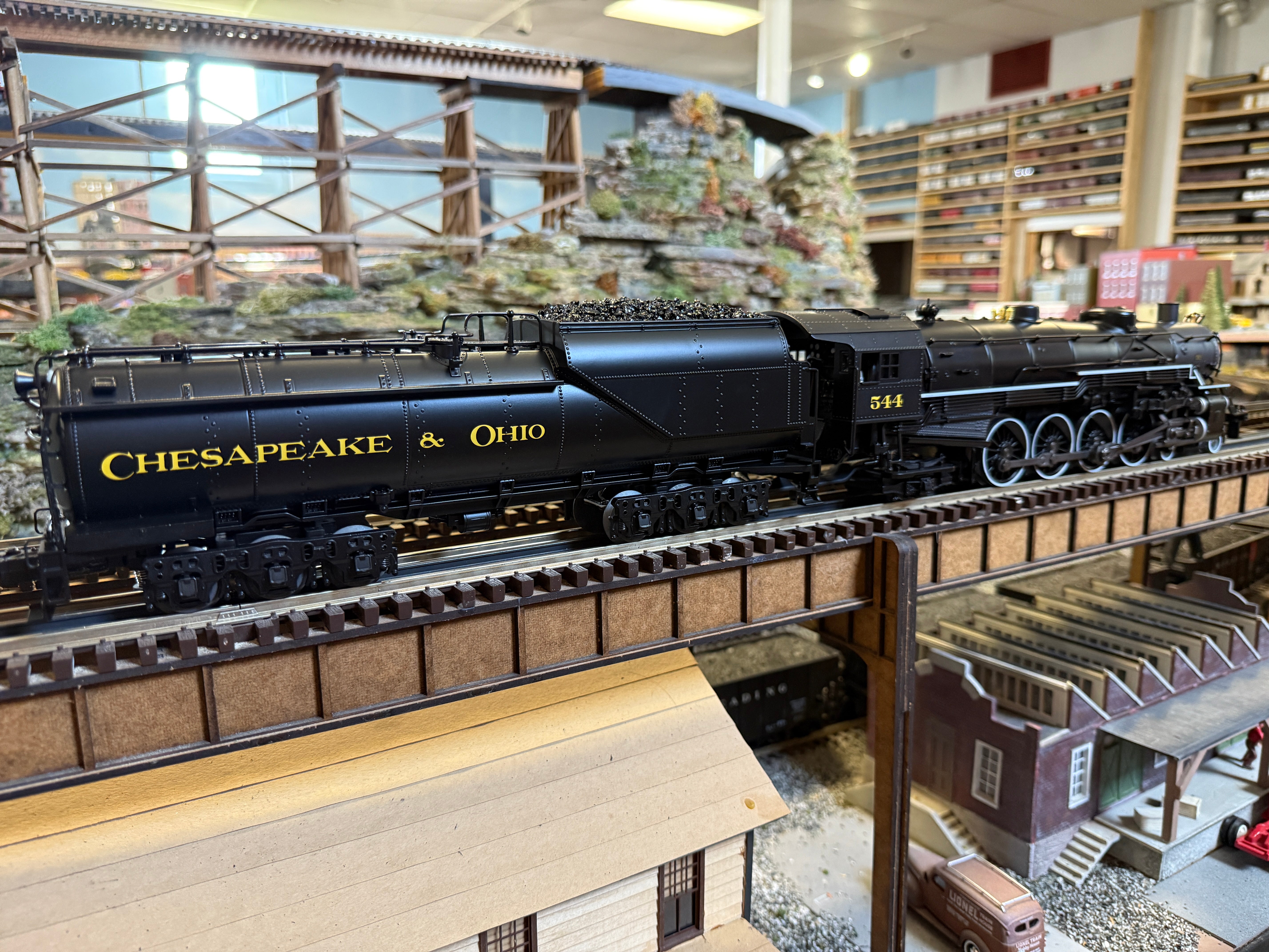 Lionel 2531690 - Legacy Mountain Steam Locomotive "Chesapeake & Ohio" #544 - Custom Run for MrMuffin'sTrains