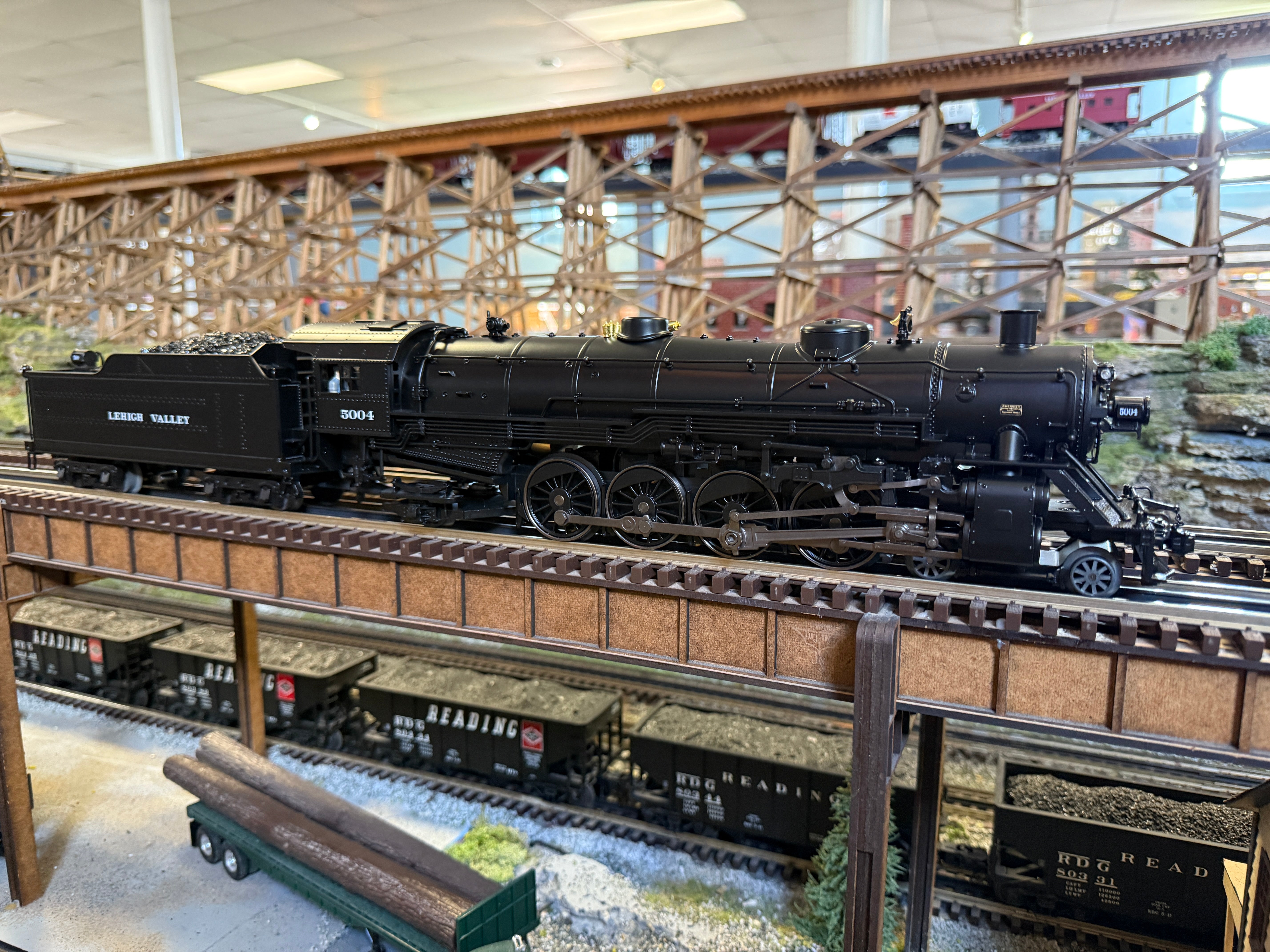 Lionel 2531700 - Legacy Mountain Steam Locomotive "Lehigh Valley" #5004 - Custom Run for MrMuffin'sTrains