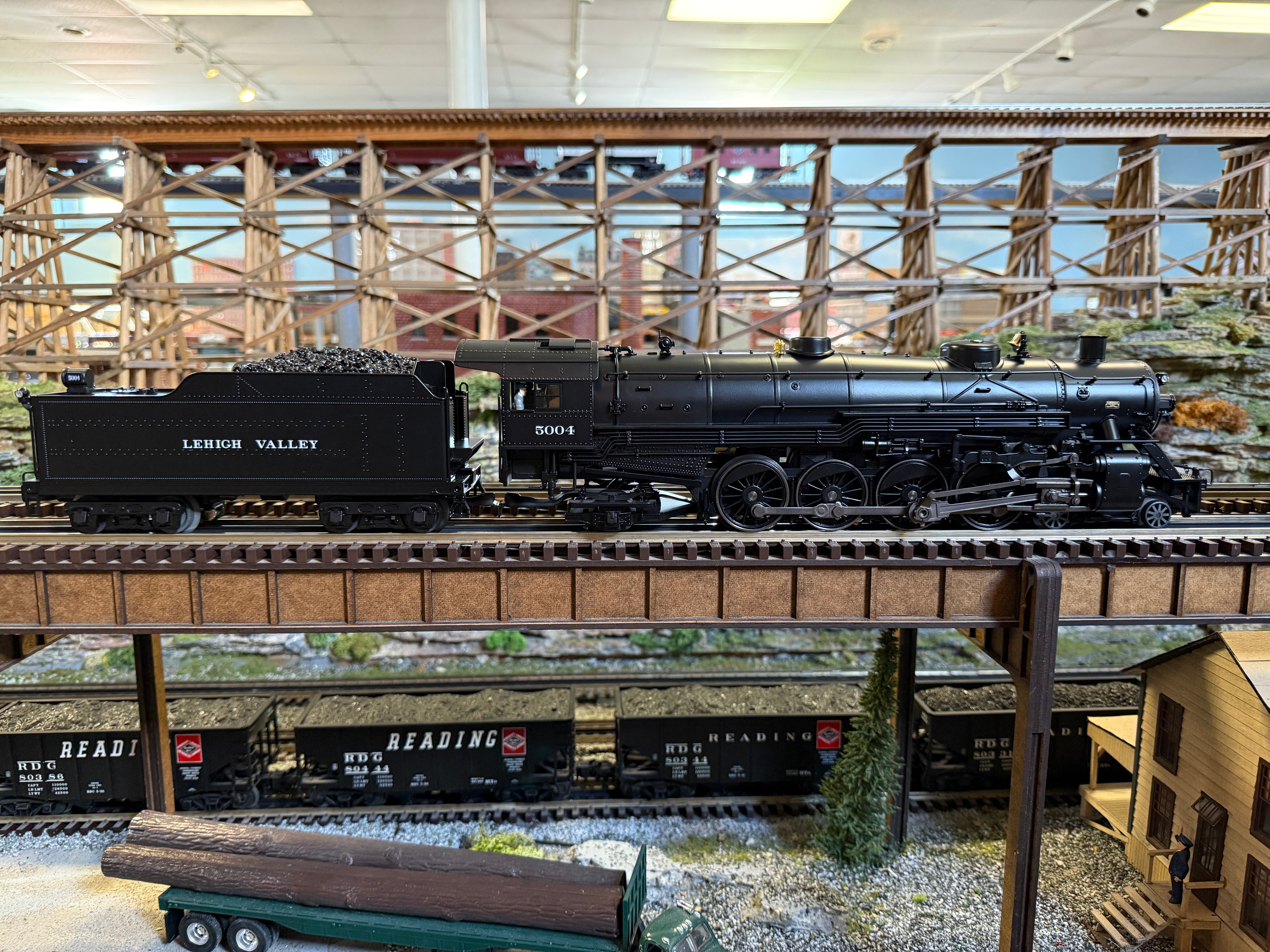 Lionel 2531700 - Legacy Mountain Steam Locomotive "Lehigh Valley" #5004 - Custom Run for MrMuffin'sTrains