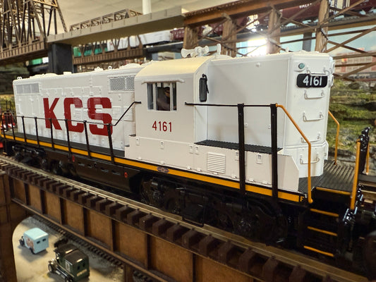 MTH 20-21989-1 - GP-7 Diesel Engine "Kansas City Southern" #4161 w/ PS3  - Custom Run for MrMuffin'sTrains