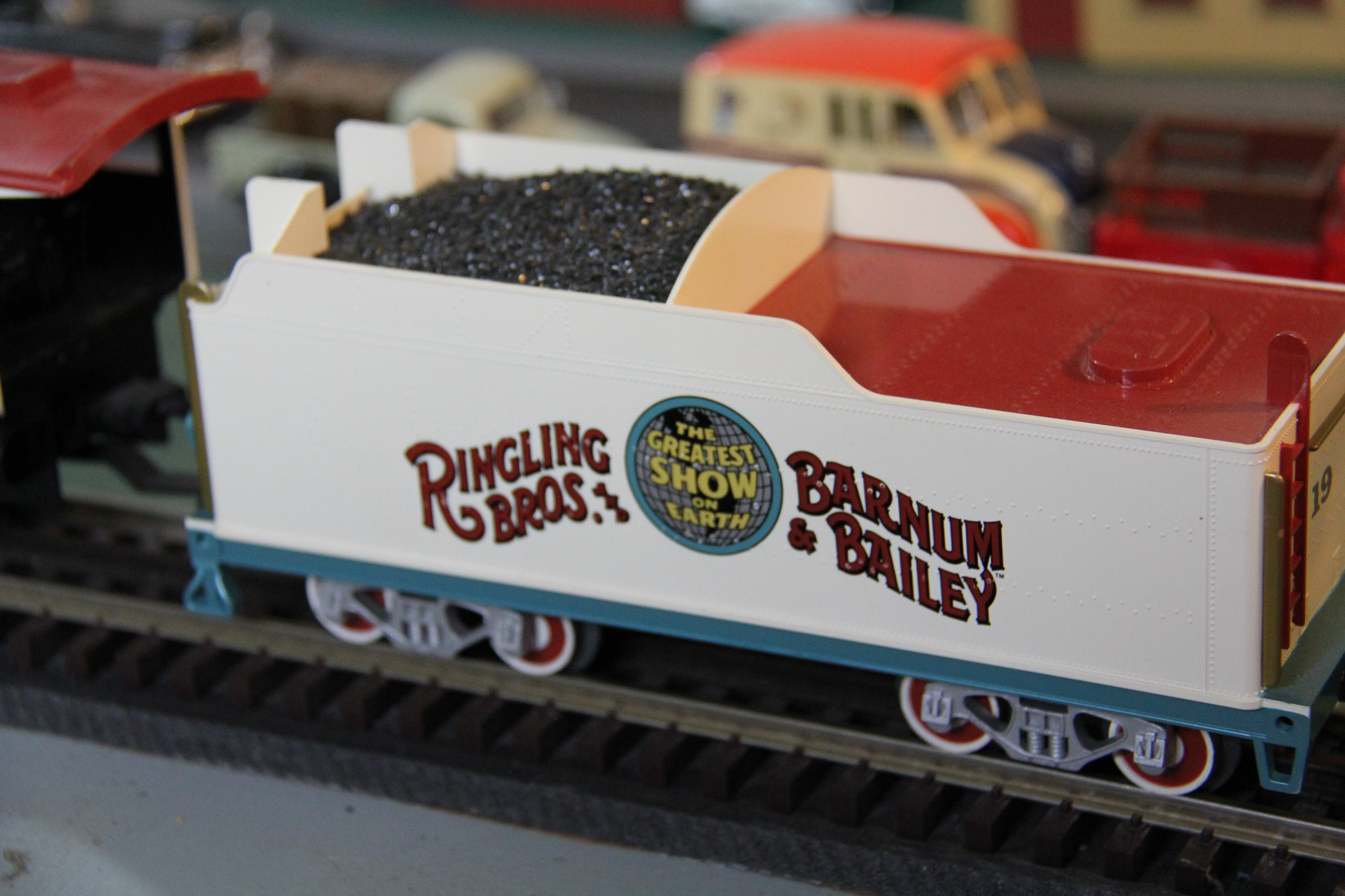 Williams 40606 Ringling Bros Circus Baldwin 4-6-0 Locomotive-Second hand-M4362